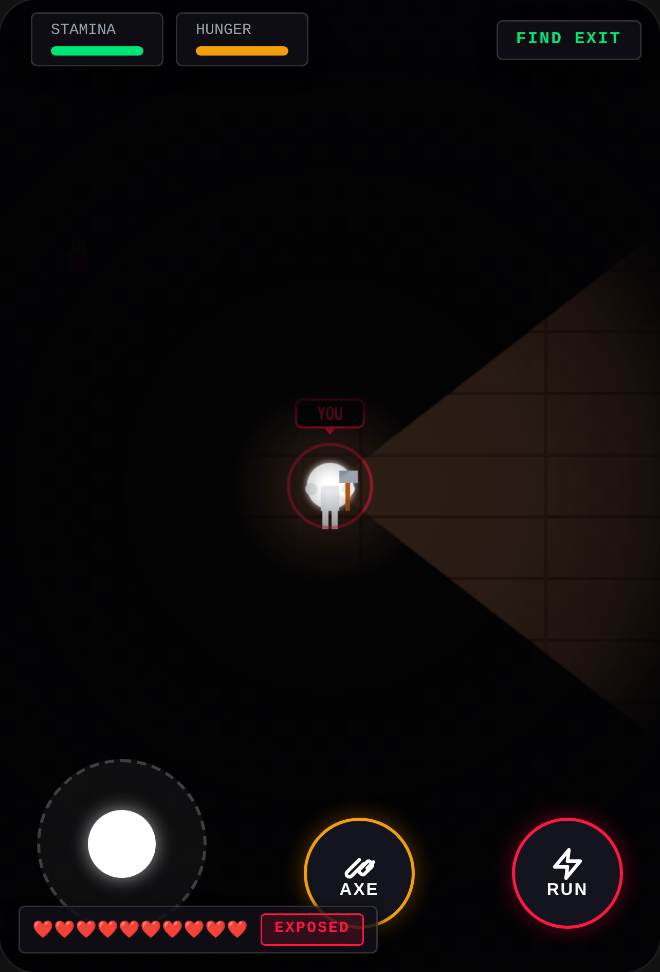 FIND THE EXIT AND ESCAPE THE MONSTER cover