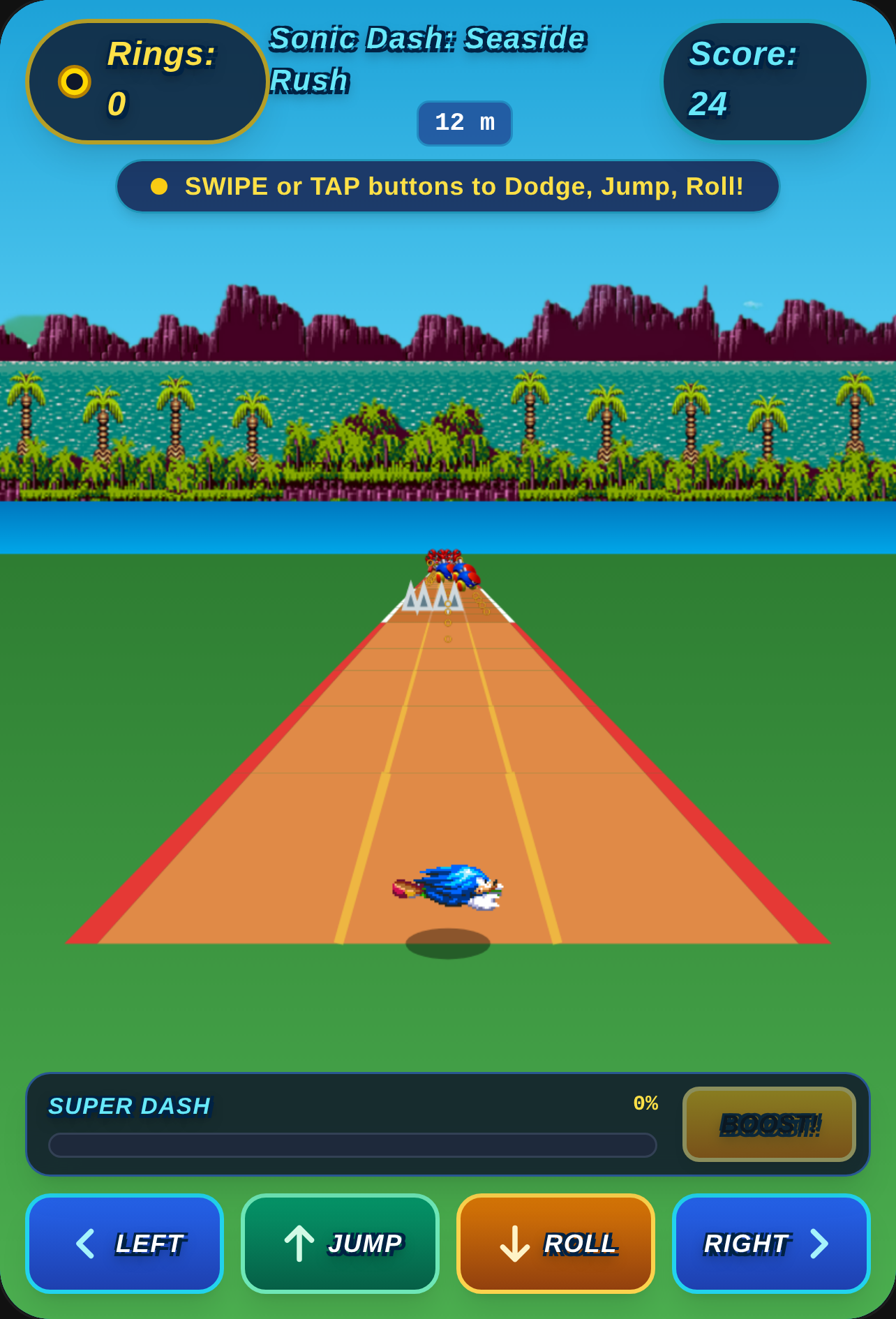 Sonic Dash: Seaside Rush cover