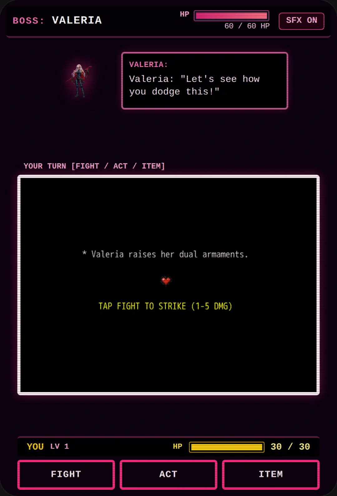 Striving for perfection ,boss fight cover