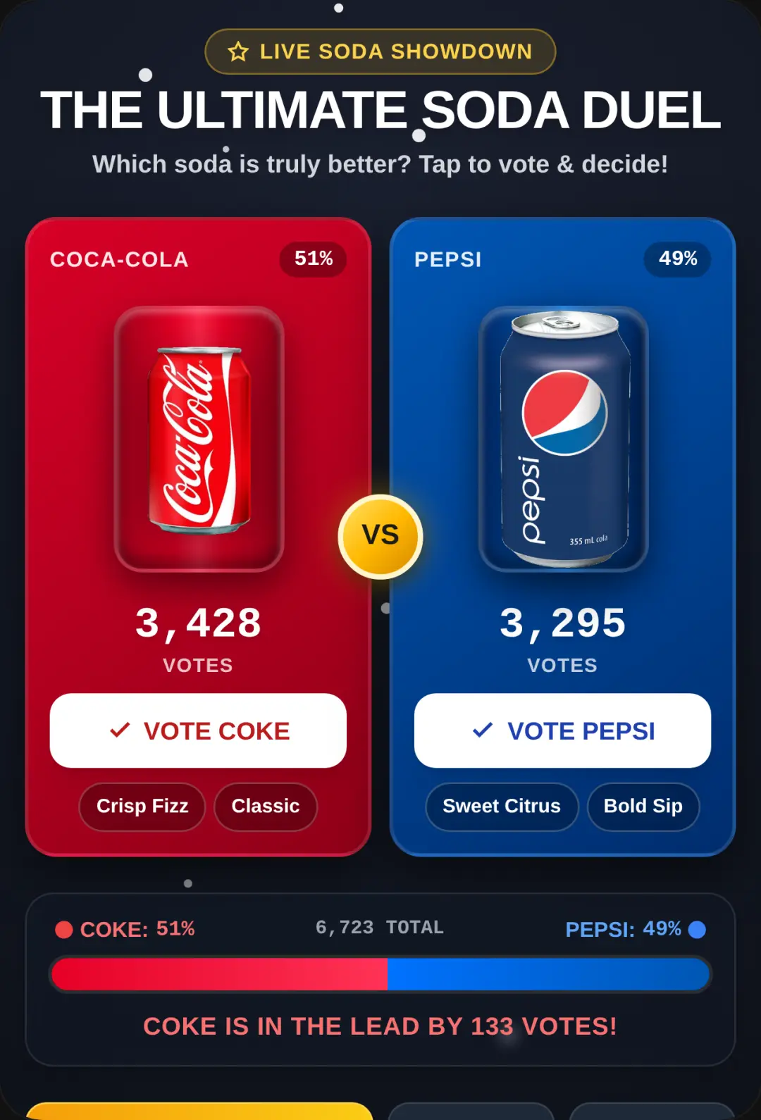 Soda Wars: Coke vs Pepsi Showdown cover