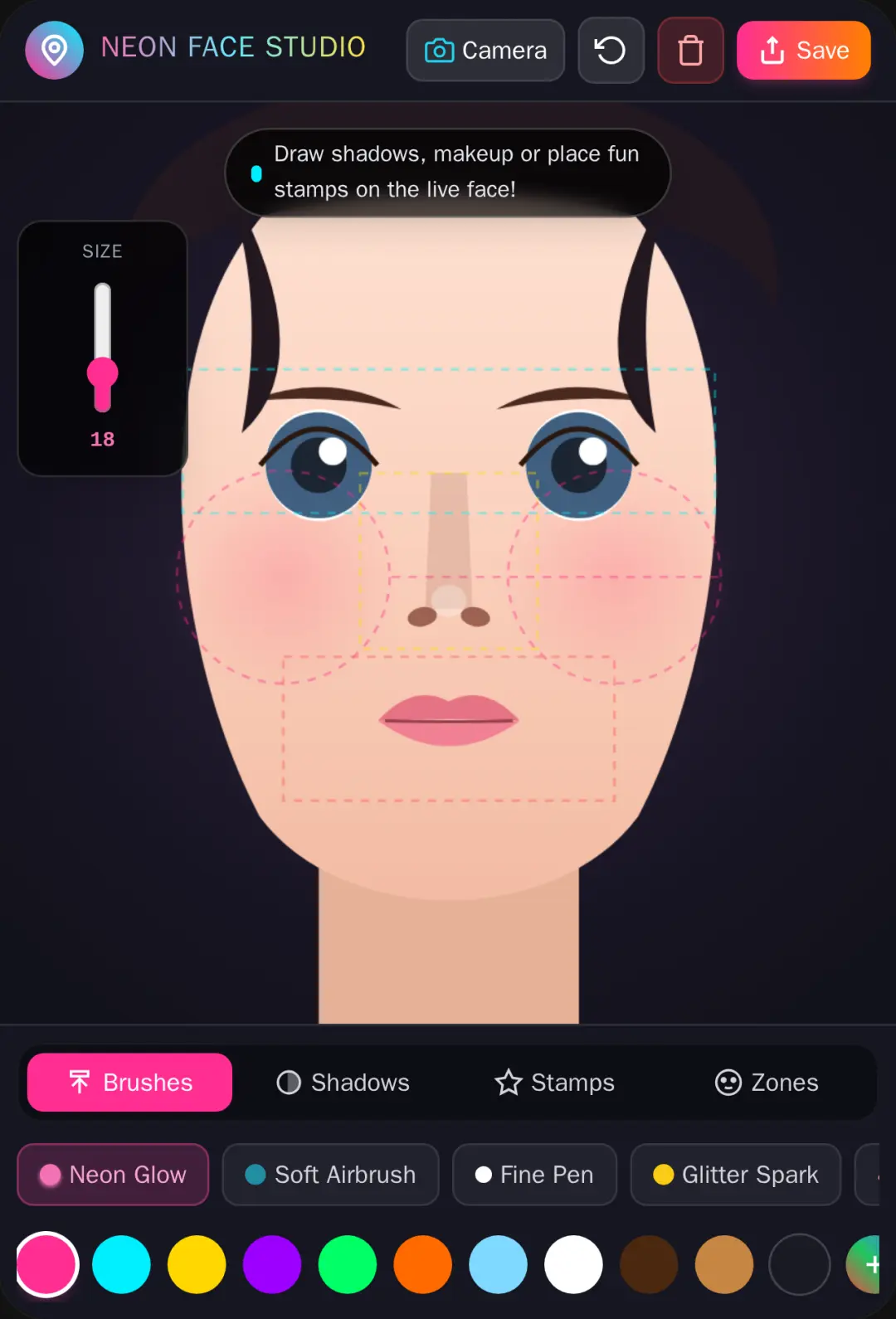 Neon Face Studio cover