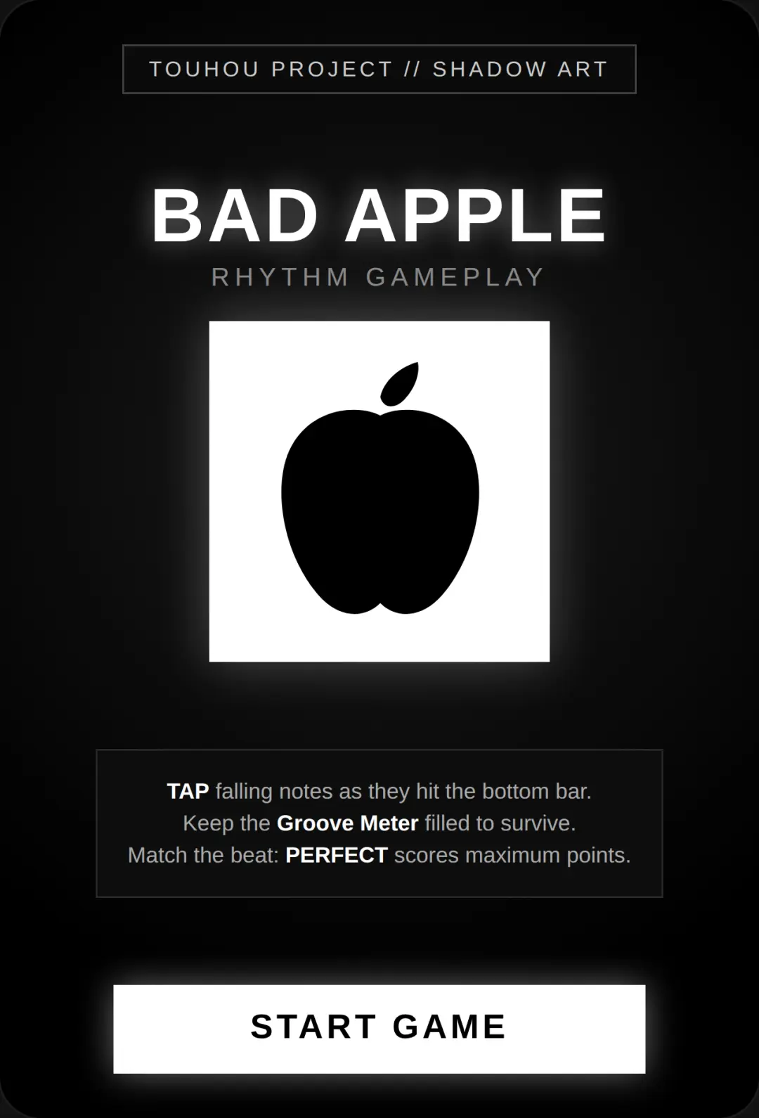 Bad Apple // Shadow Rhythm cover