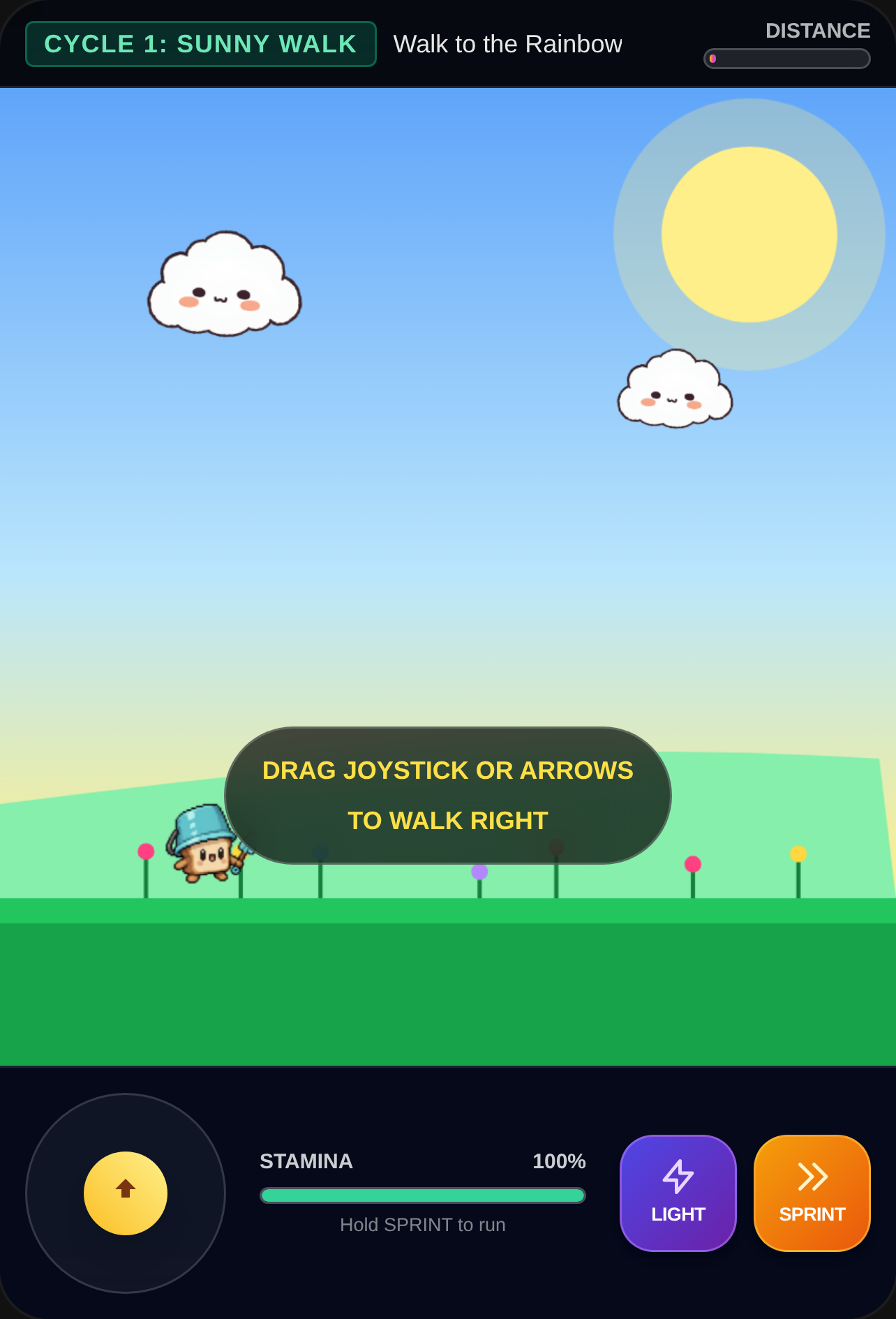 Walk to the Rainbow (Not a Normal Game) cover