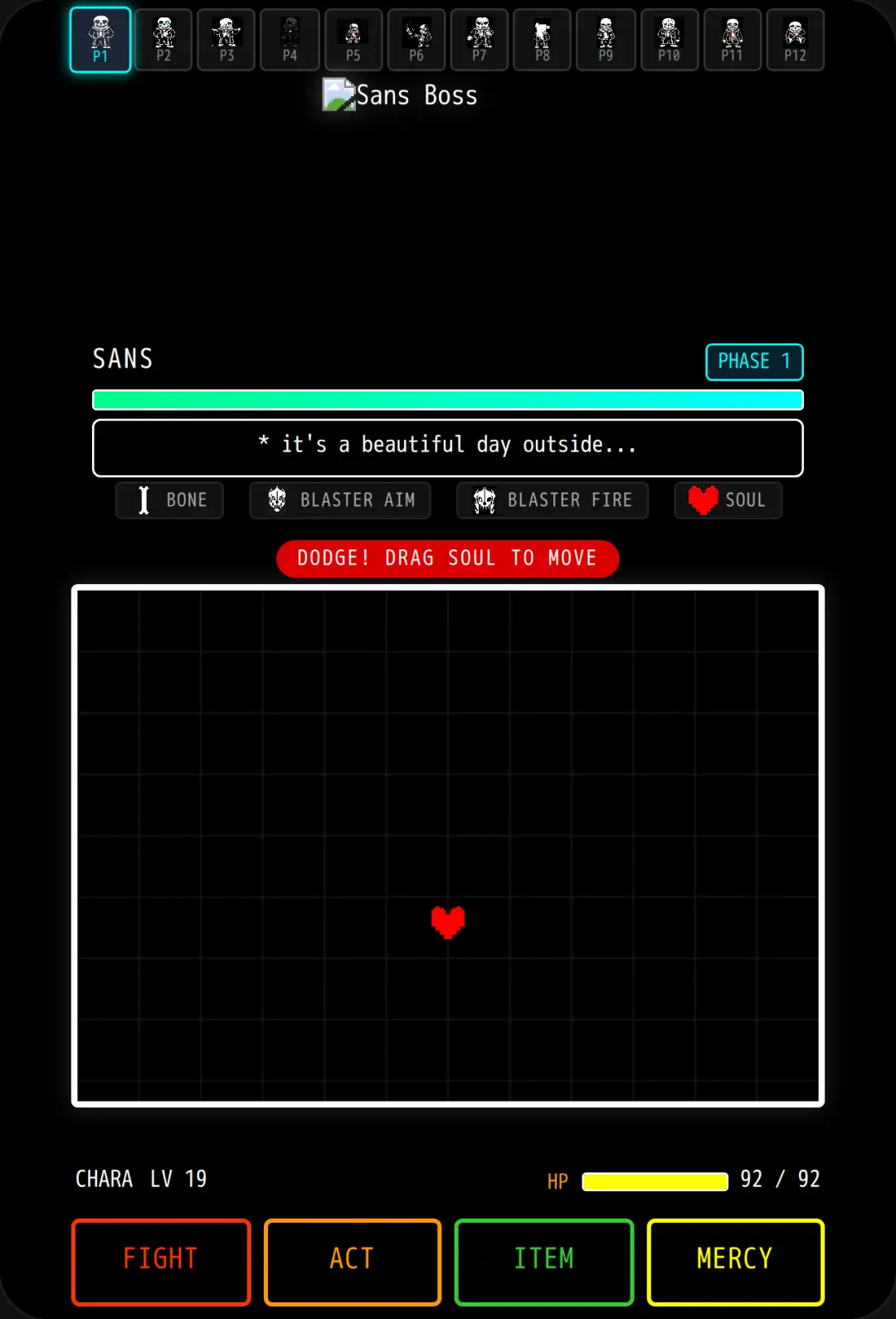 Sans Battle cover