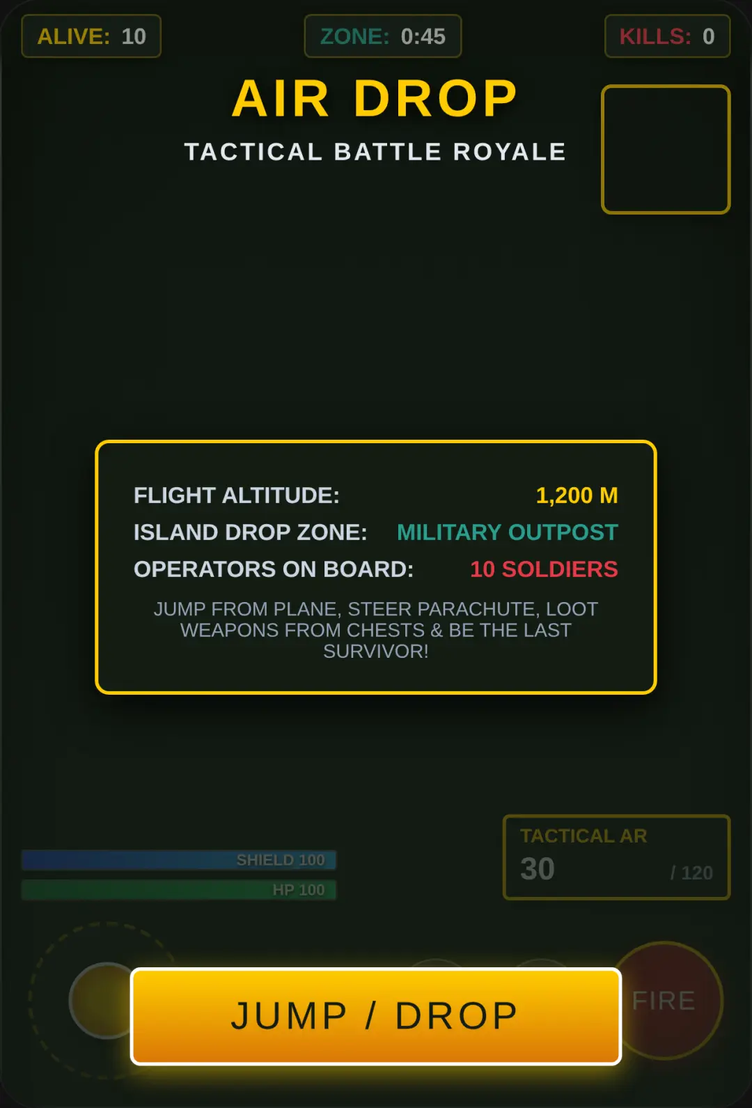 AIR DROP: BATTLE ROYALE cover