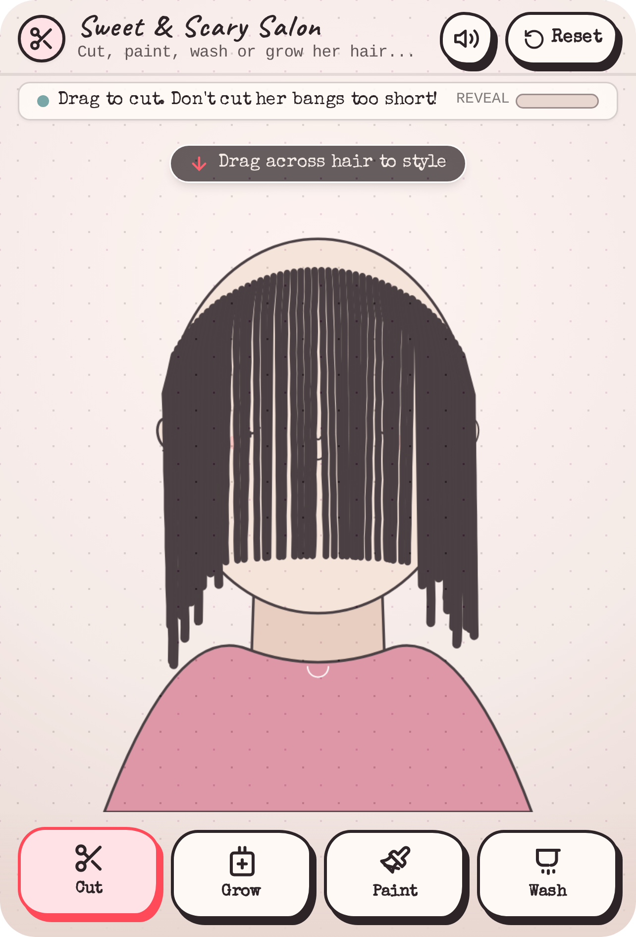 Hair salon (NOT SCARY) cover