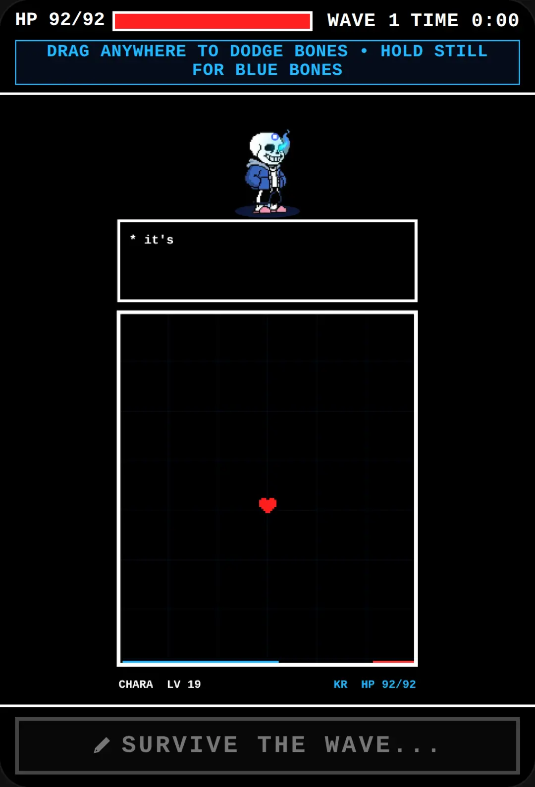 BAD TIME — Sans Boss Fight cover