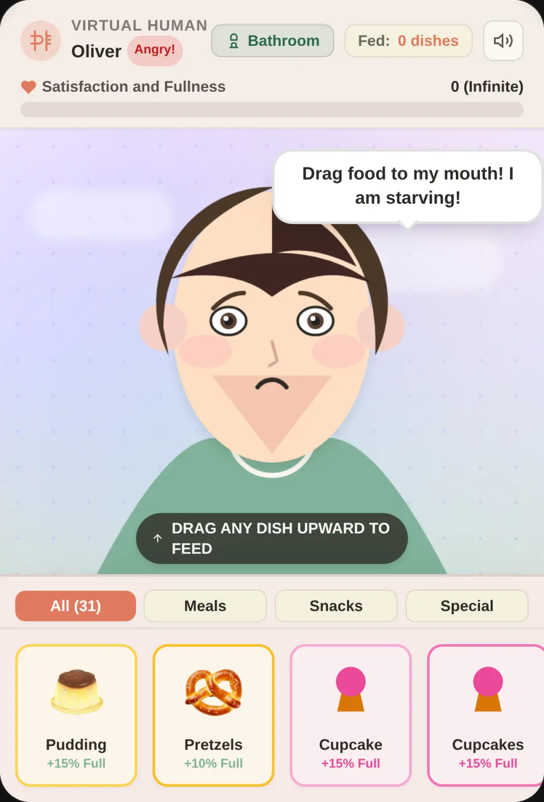Feed Oliver! cover