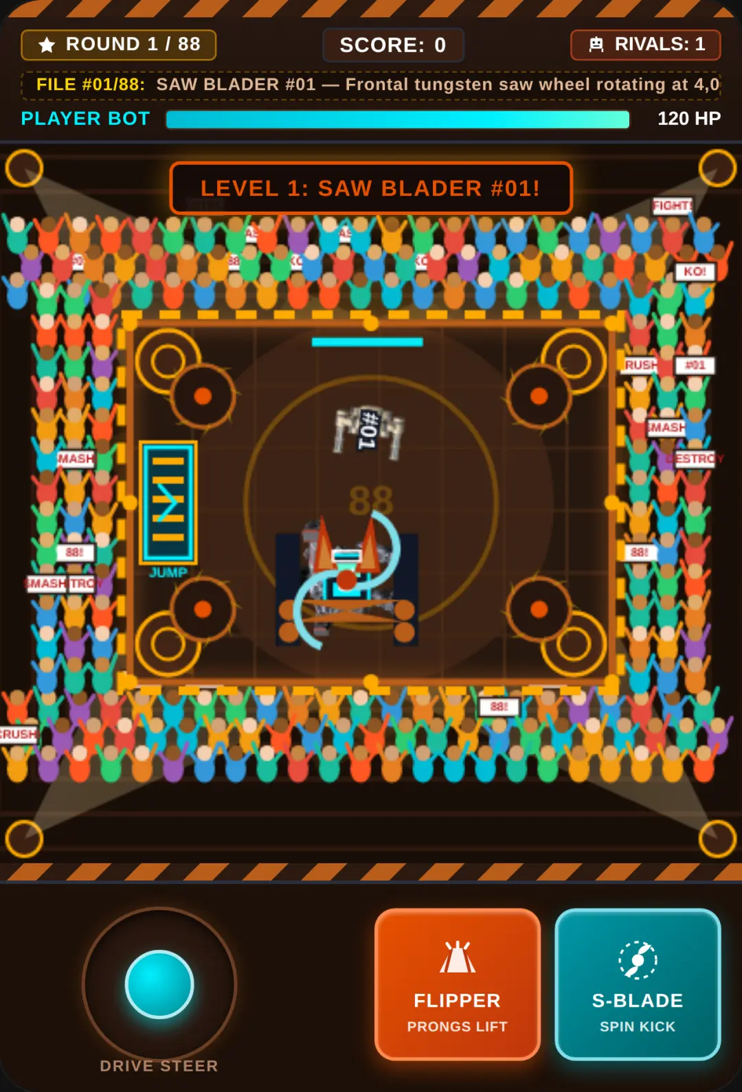 Rusty Robot Combat Arena cover
