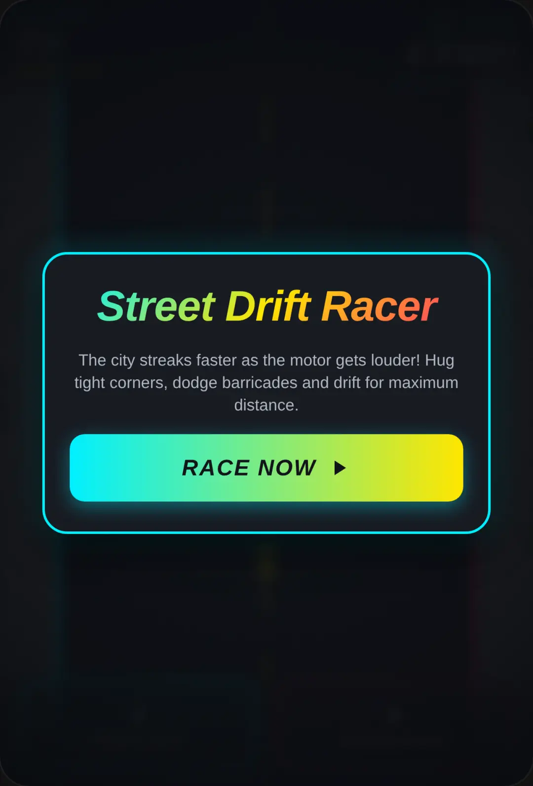 Street Drift Racer cover