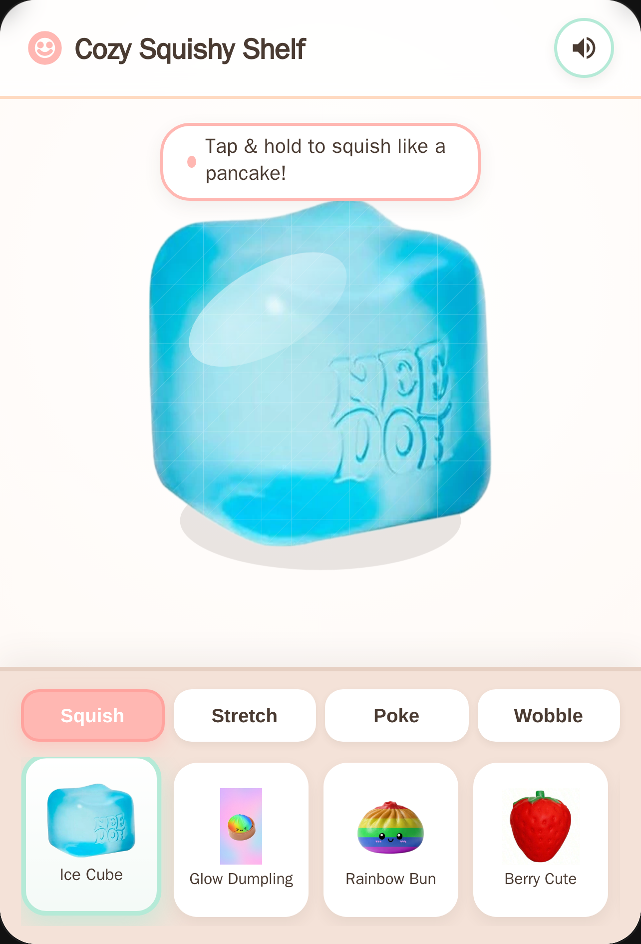 Cozy Kawaii Squishy Toy Shelf cover