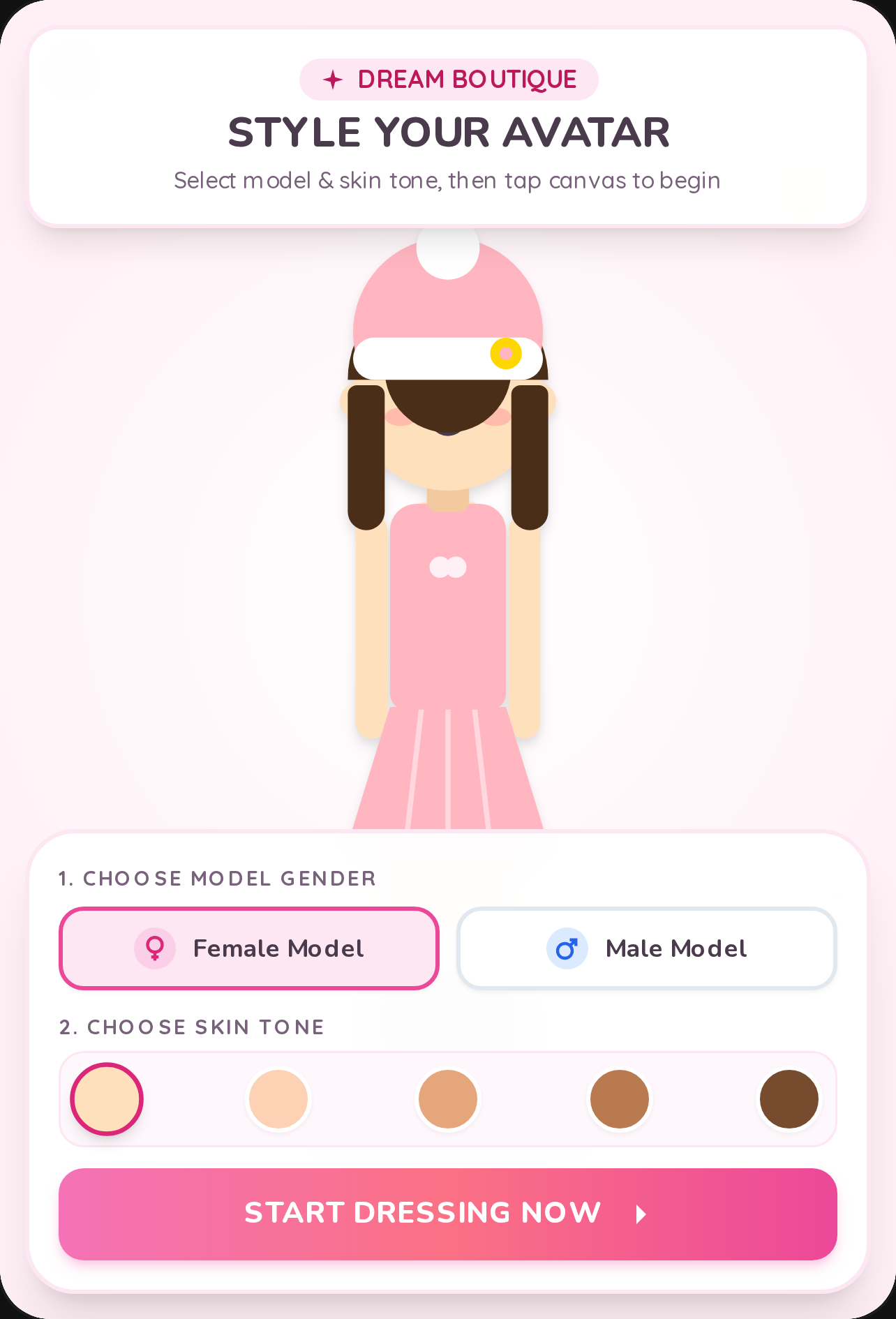 Pastel Dream Boutique - Dress Up cover