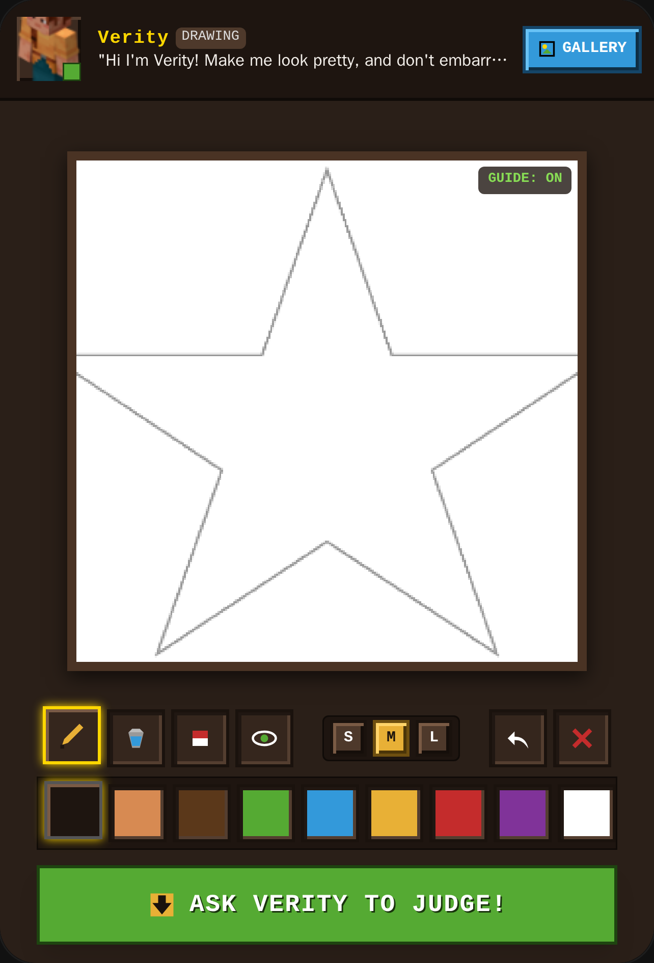 Draw Verity - Minecraft Art Judge cover