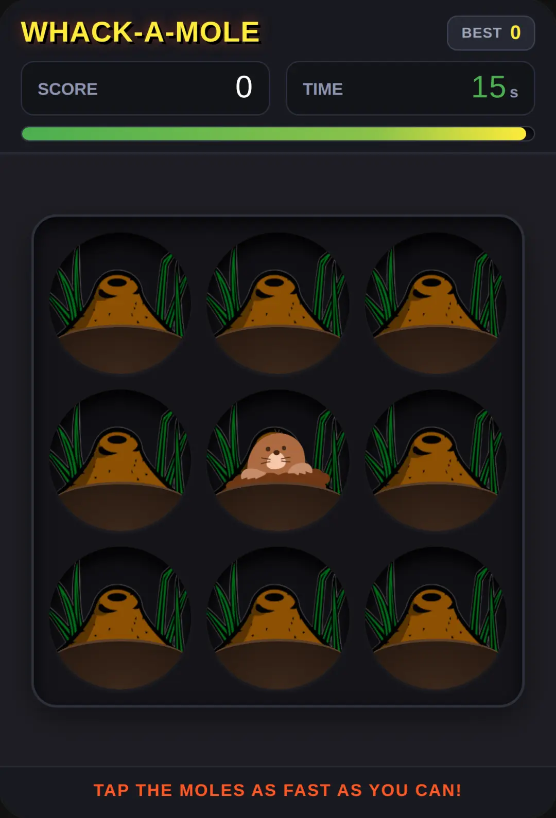 Whack-A-Mole cover