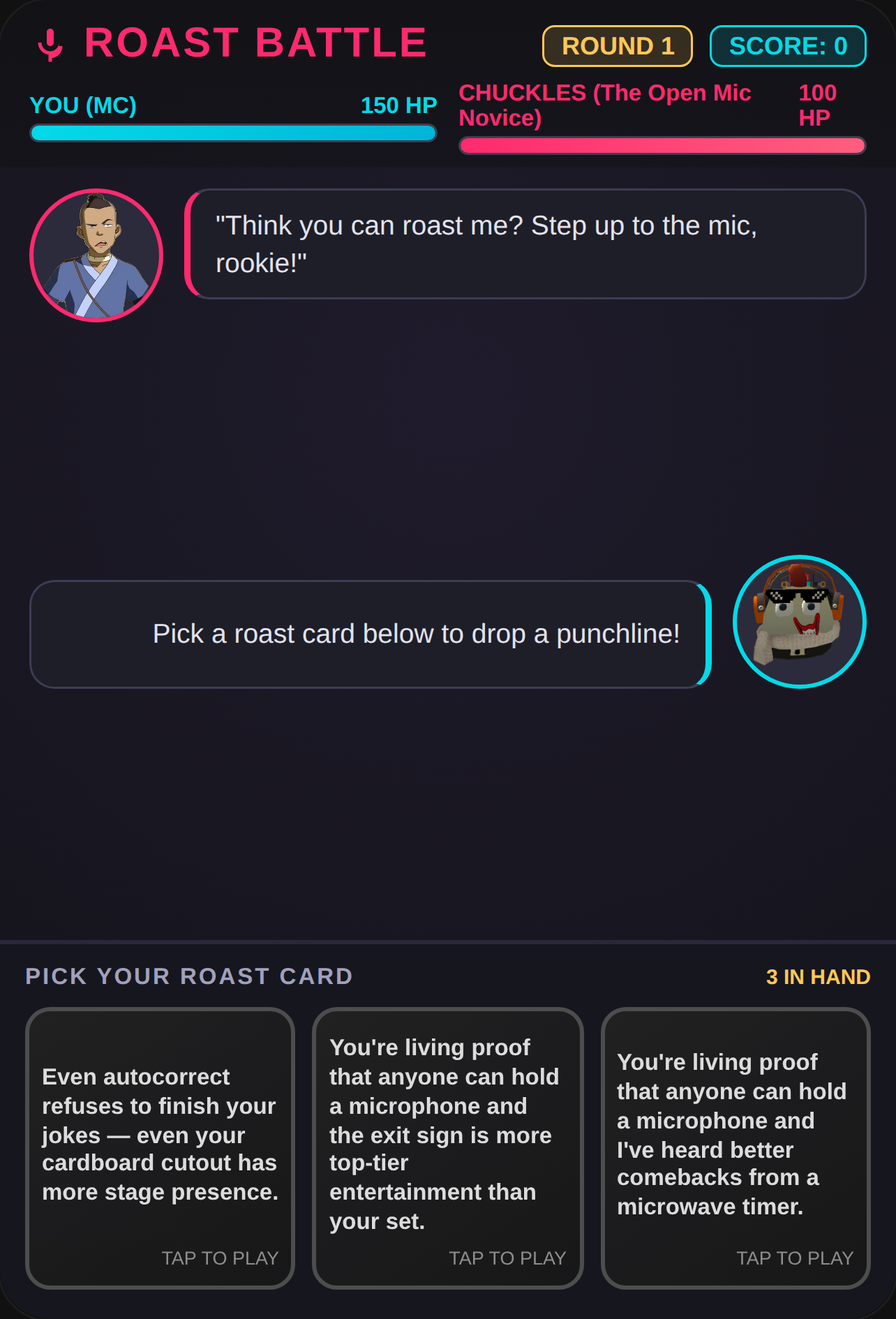 Roast Battle - Comedy Card Showdown cover