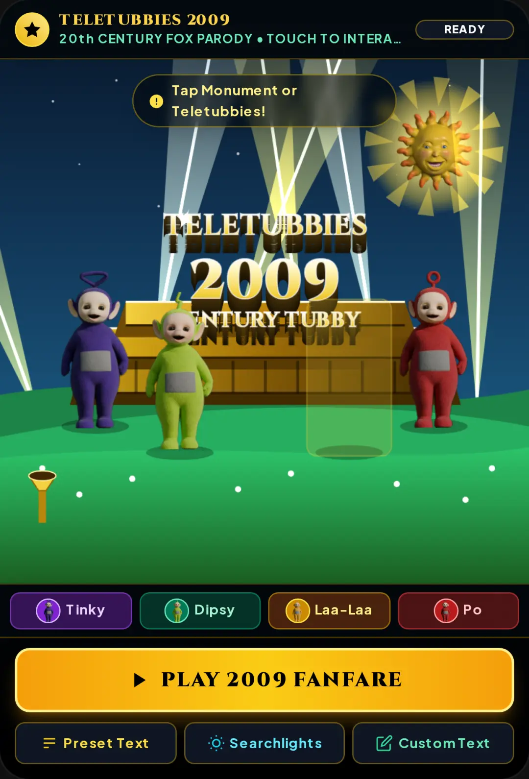 Teletubbies 2009 20th Century Fox Logo cover