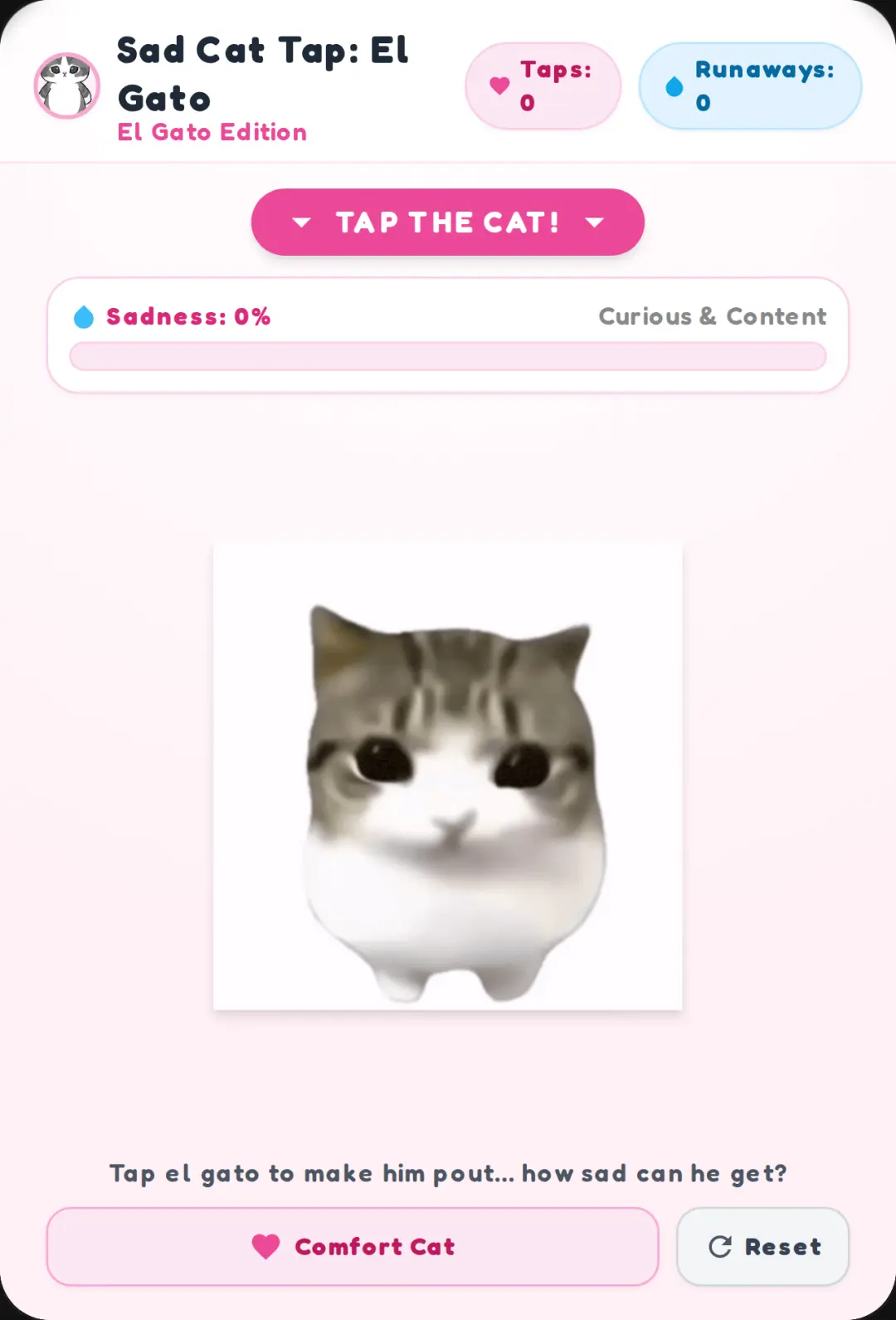 Sad Cat Tap - El Gato cover
