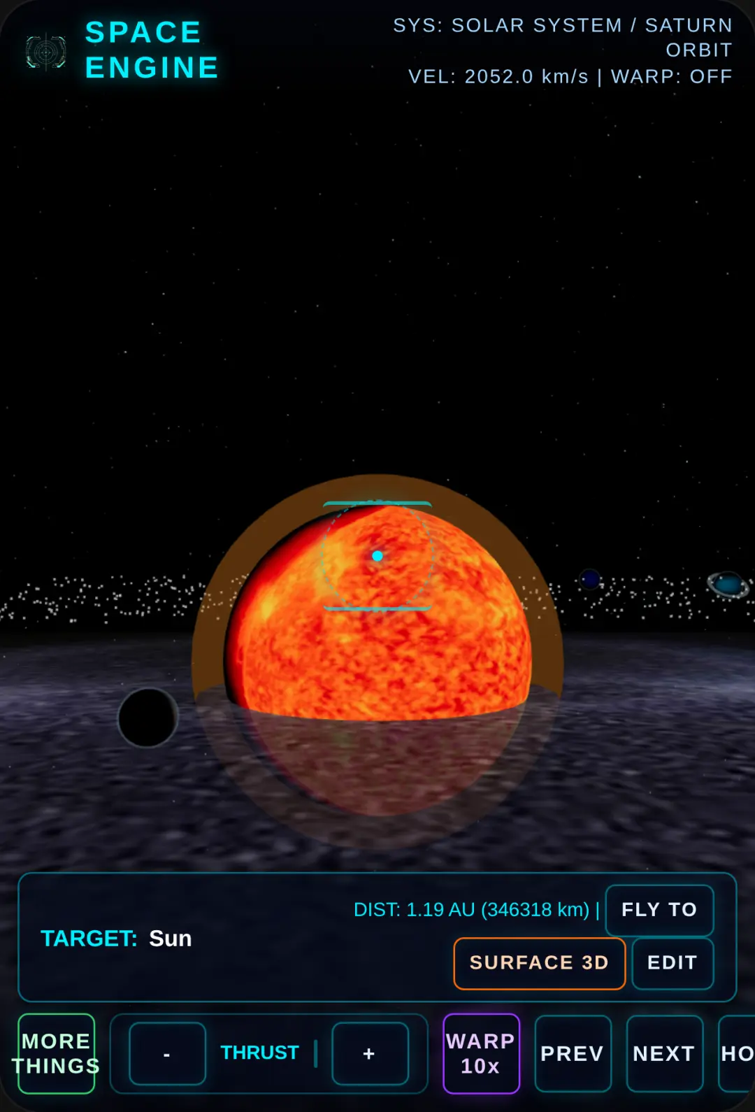 Space Engine - Solar Simulator cover