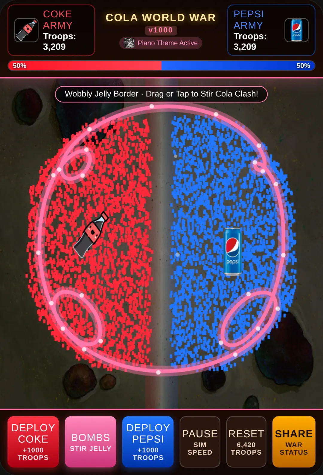 Cola World War: Version 1000 cover