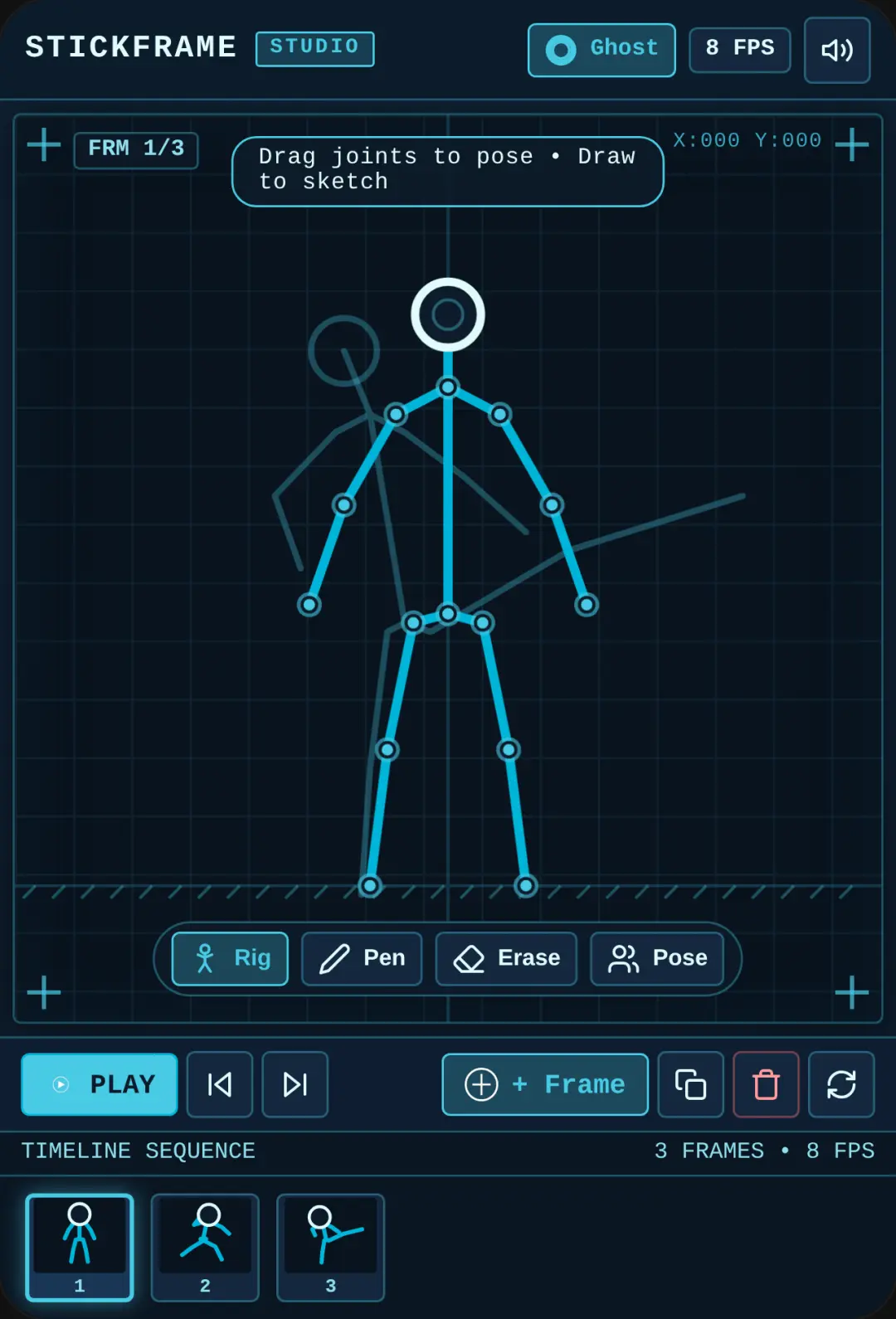 Stickman Frame Animator cover
