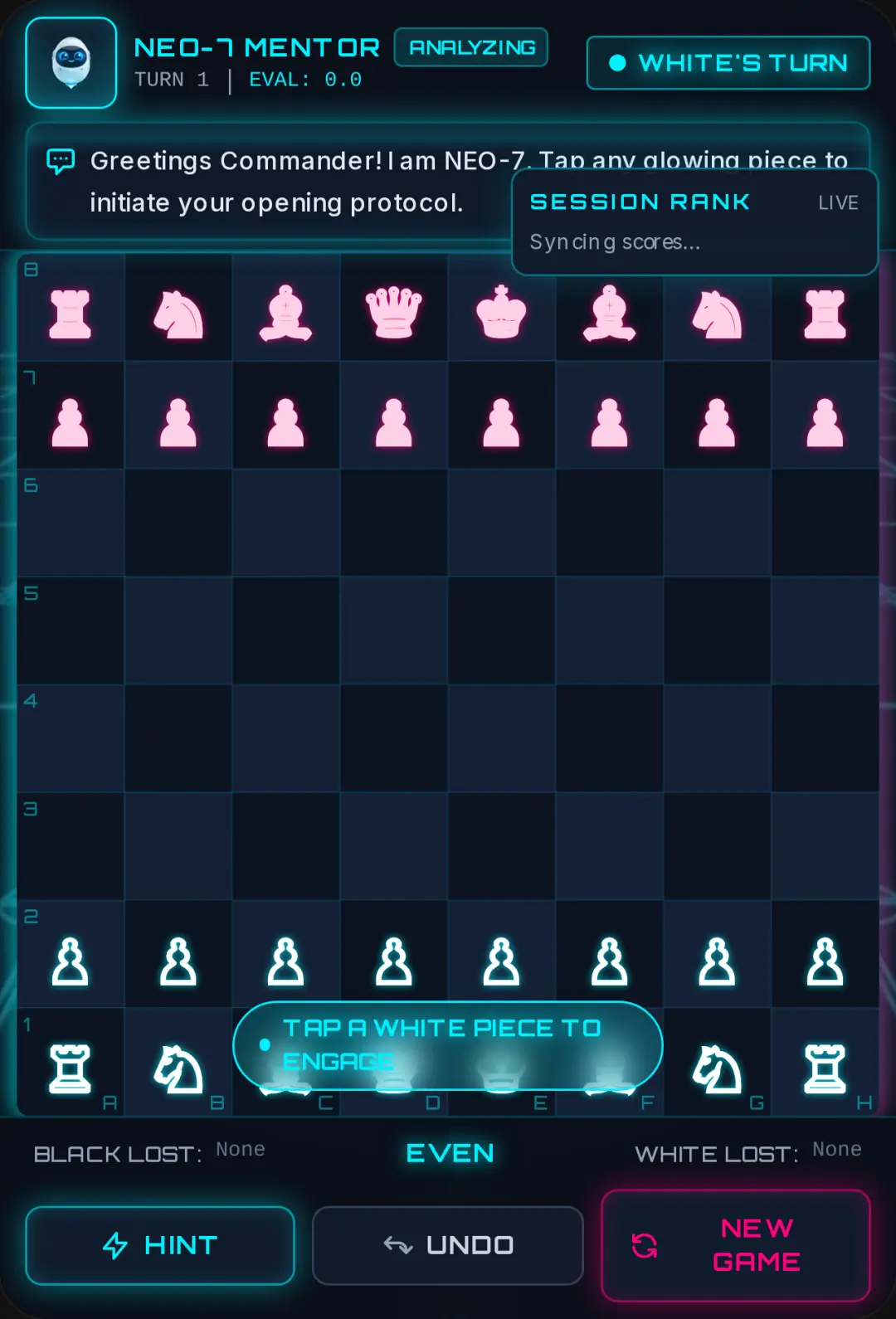 Cyber Chess - AI Robo Mentor cover
