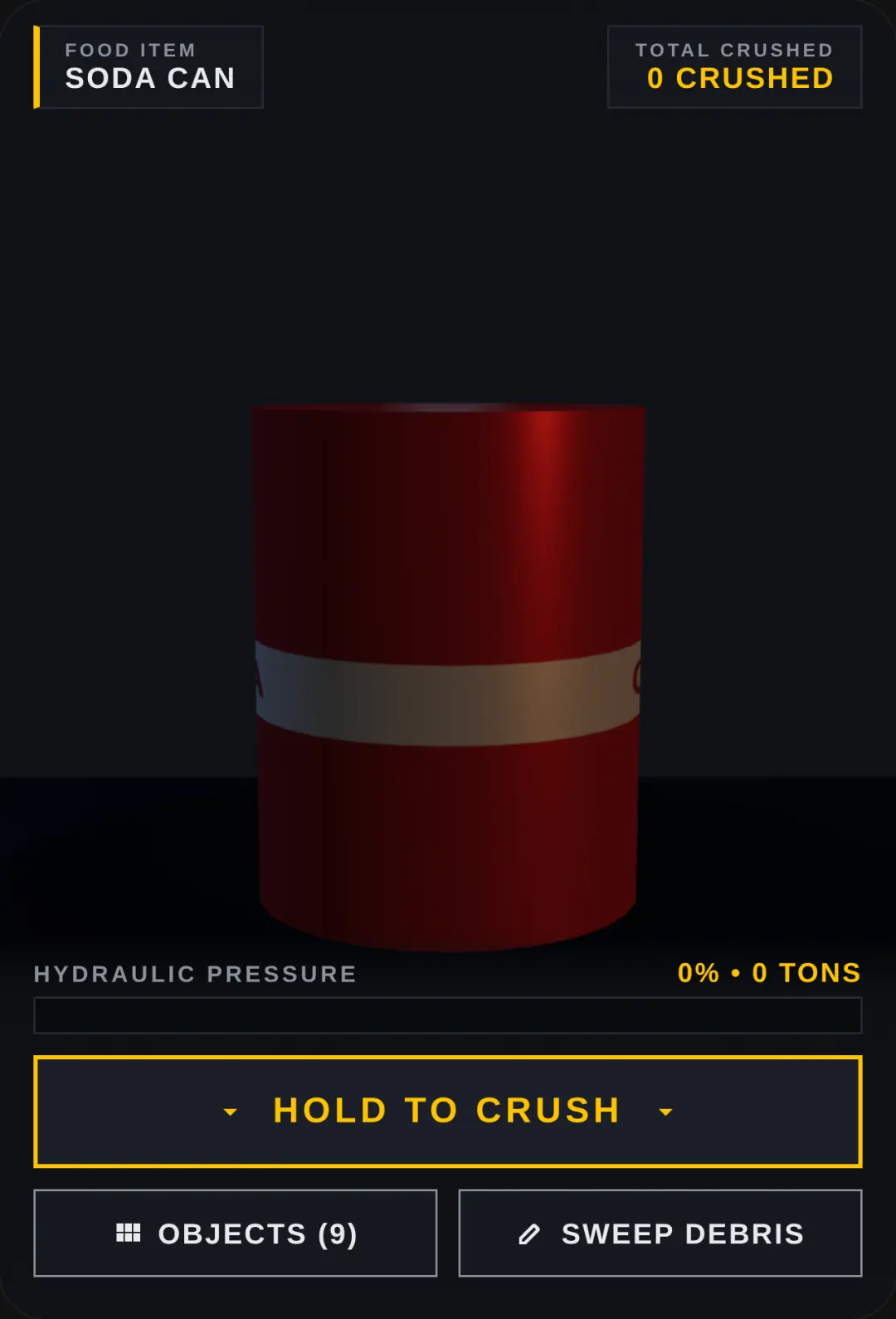 Hydraulic Crush Lab cover