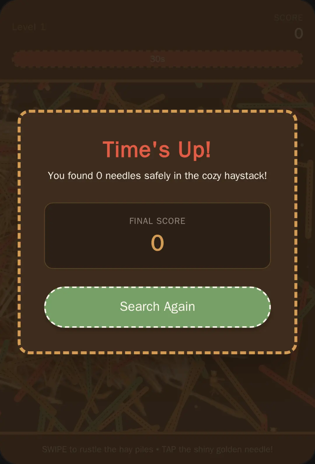 Finding a Needle in a Haystack cover
