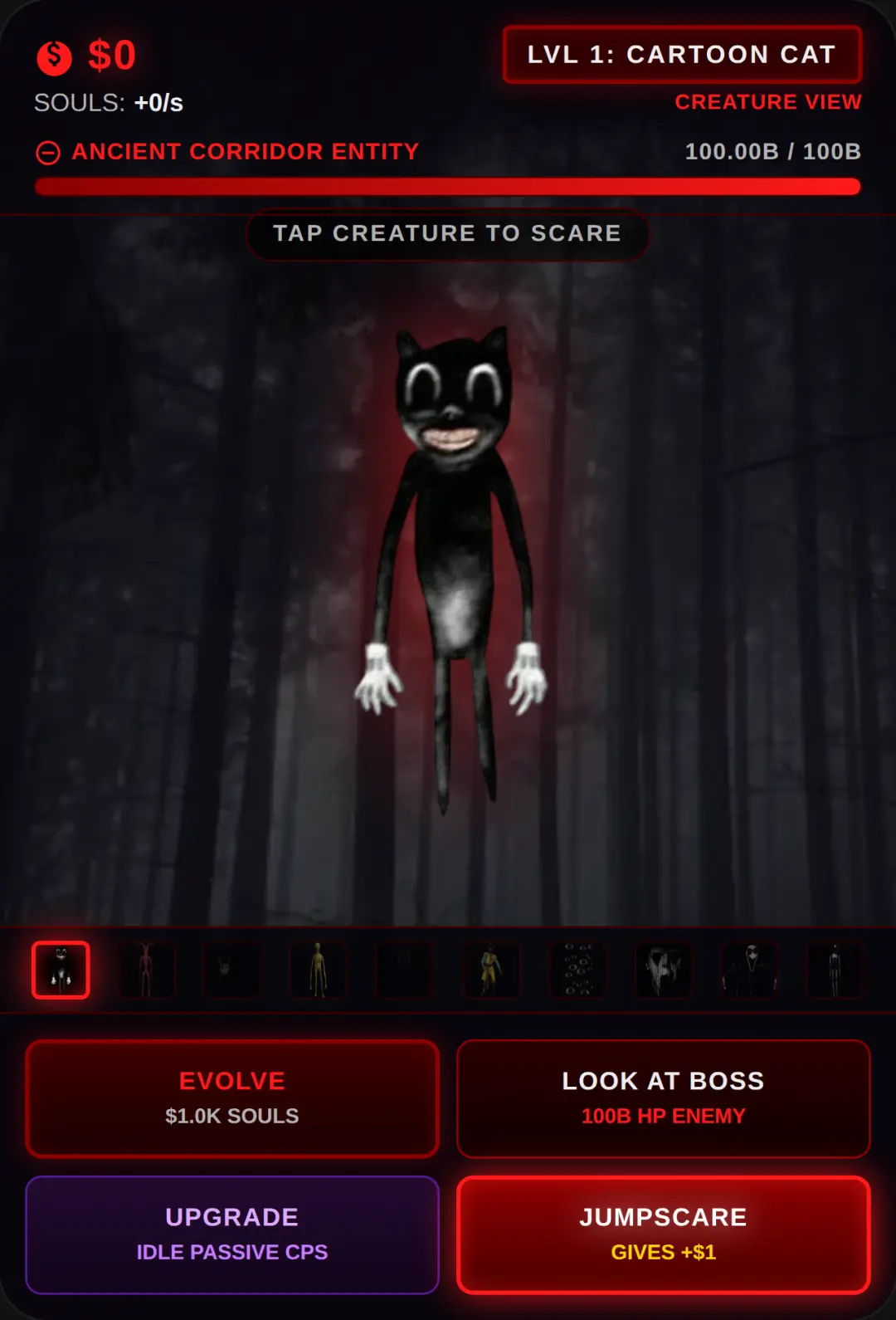 Horror Evolution cover