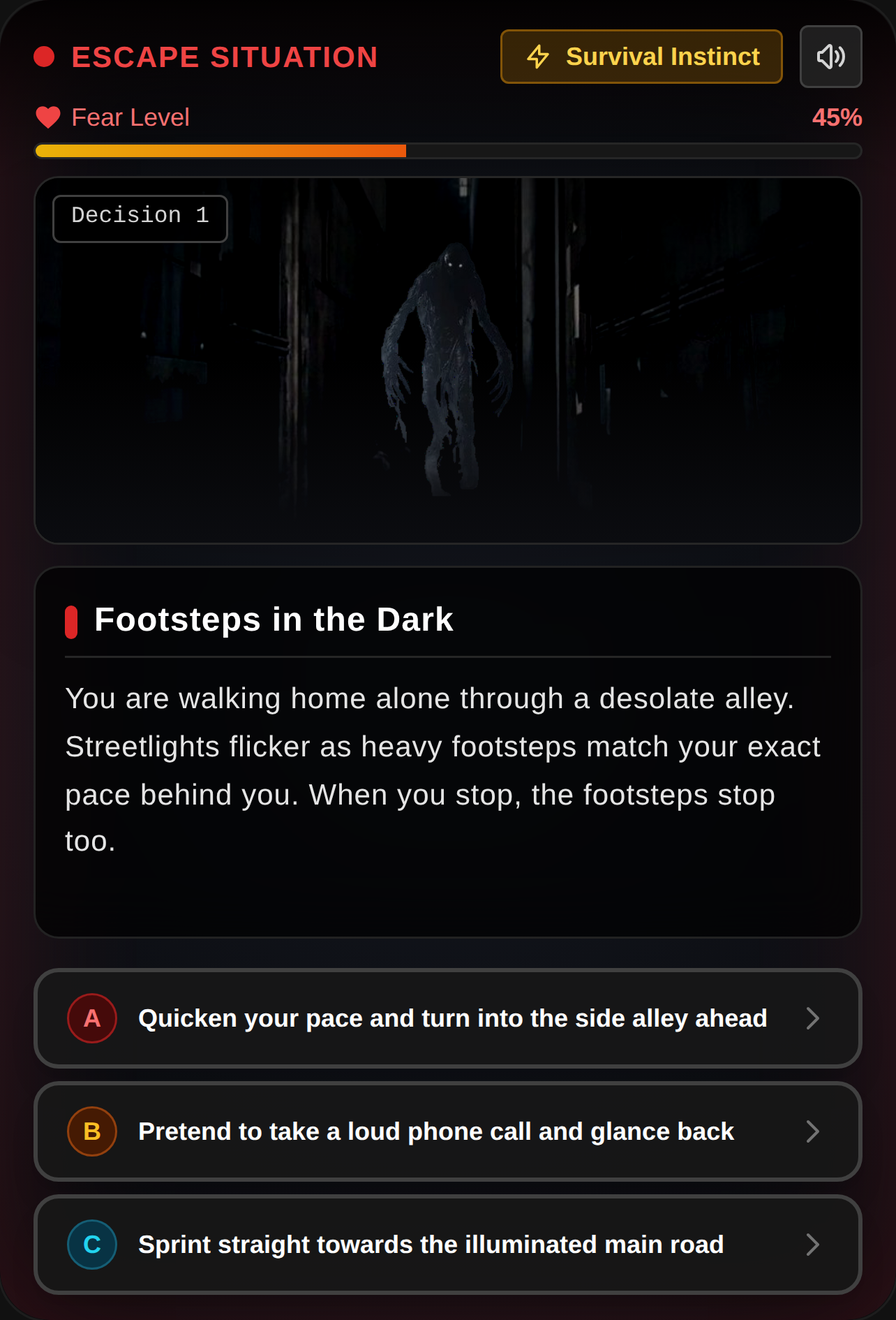 Shadow Stalker - Urban Horror Survival cover