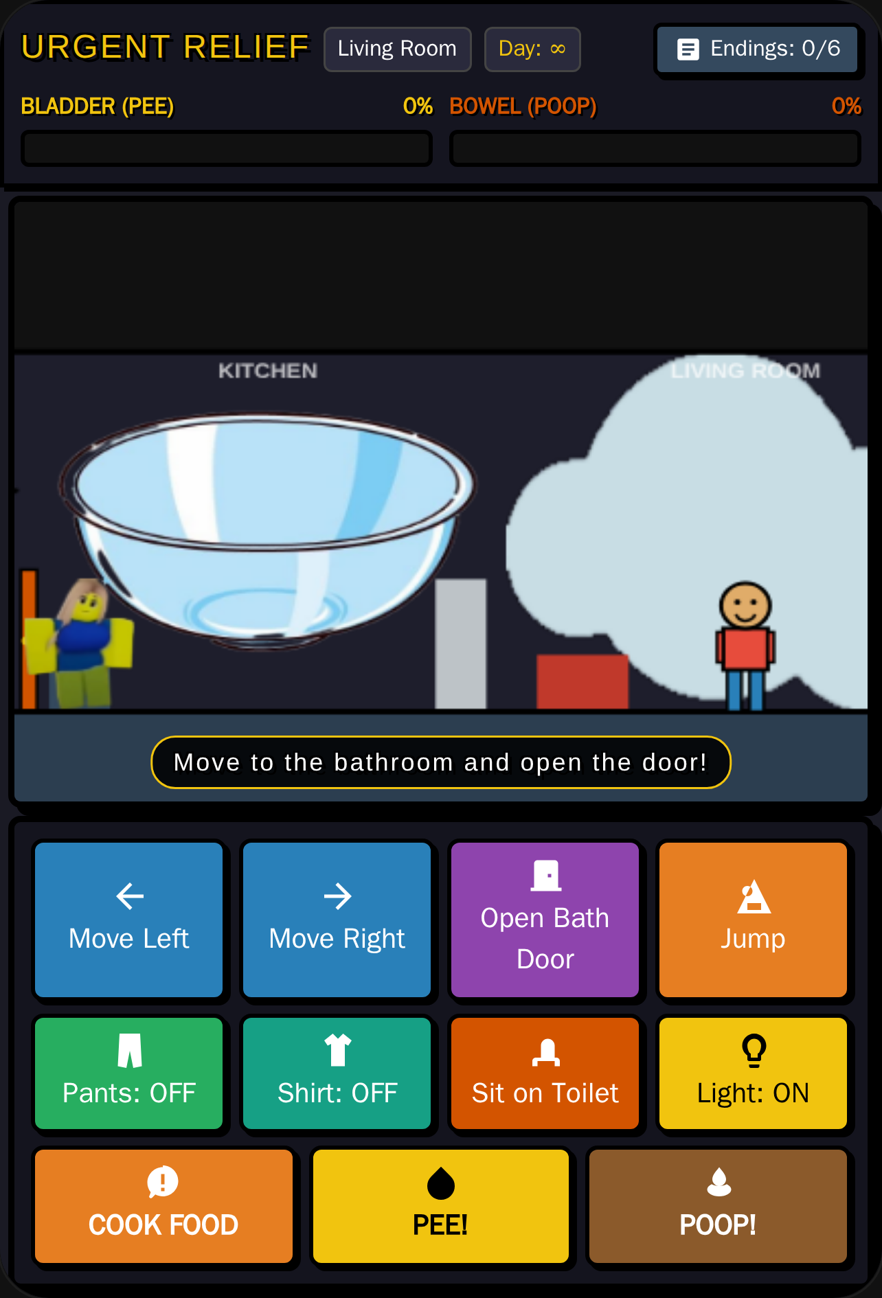 Urgent Relief: Poop & Pee Simulator cover