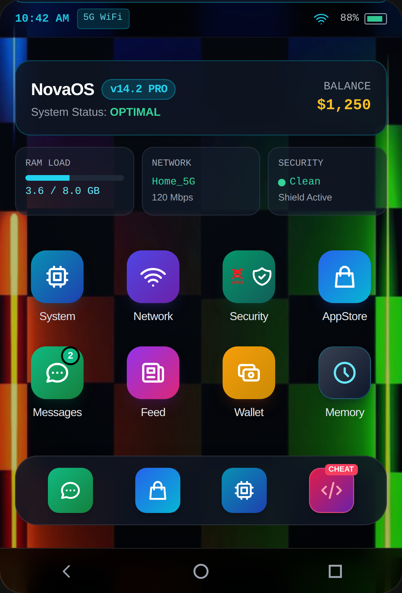 NovaOS Phone Simulator cover