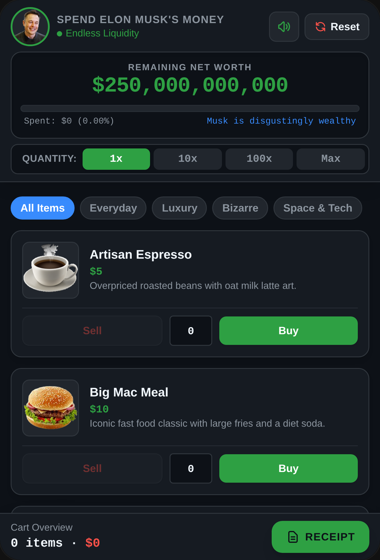 Spend Elon Musk's Money cover