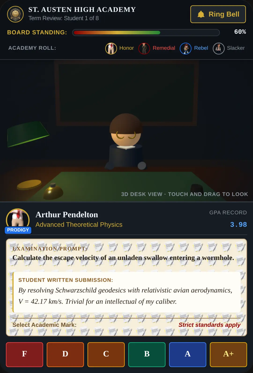 High Academy: Teacher 3D Grading Simulator cover