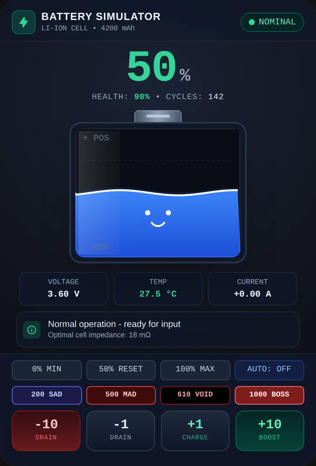 Battery Simulator cover