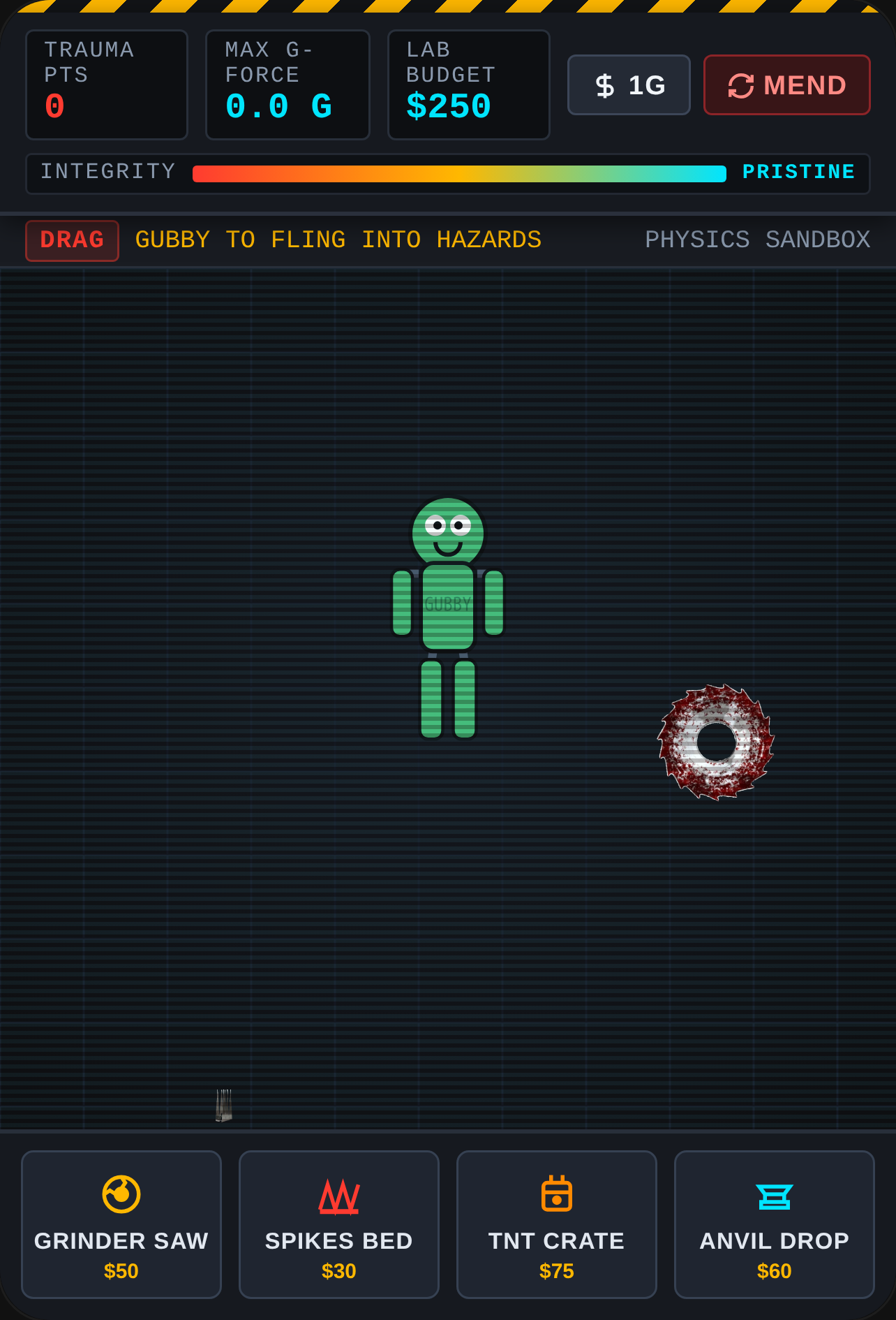 Gubby Crash-Test Sandbox cover