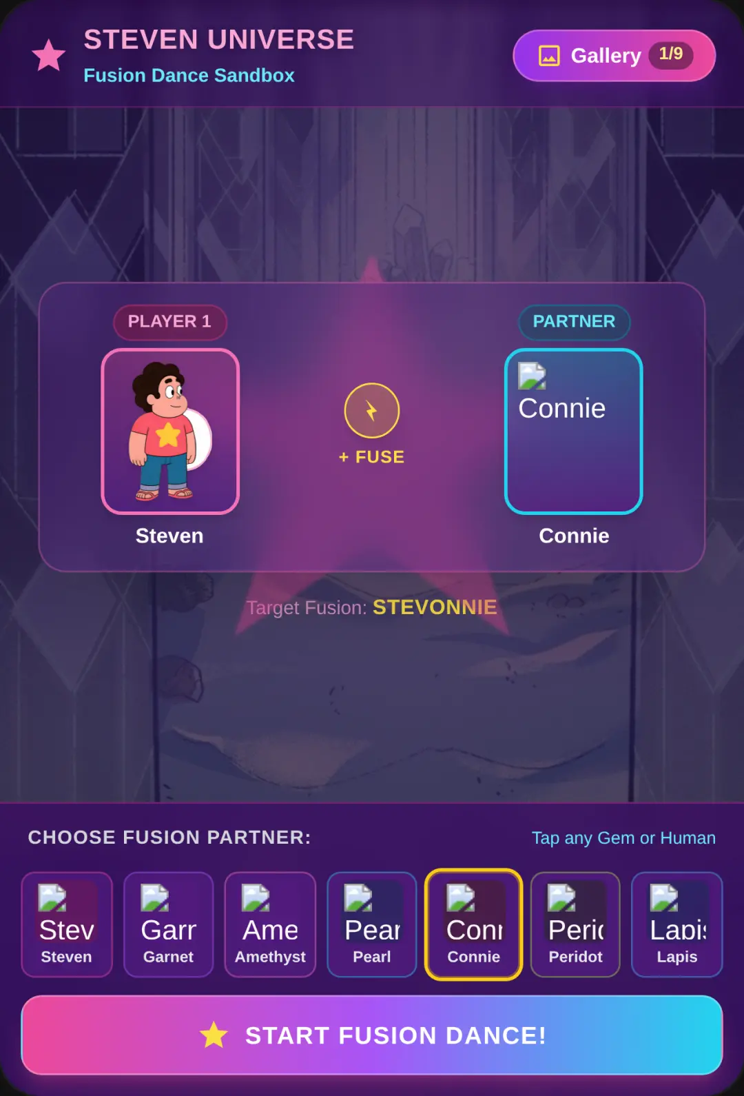Steven Universe: Fusion Dance Sandbox cover