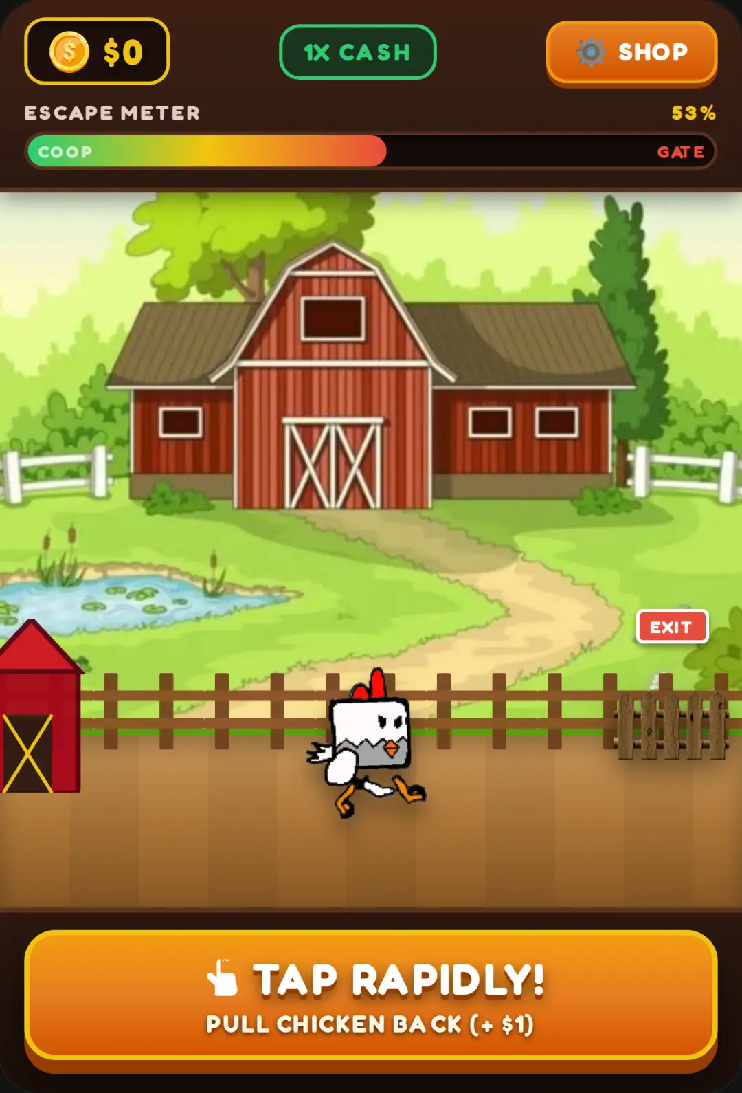 Farm Escape: Chicken Rush cover