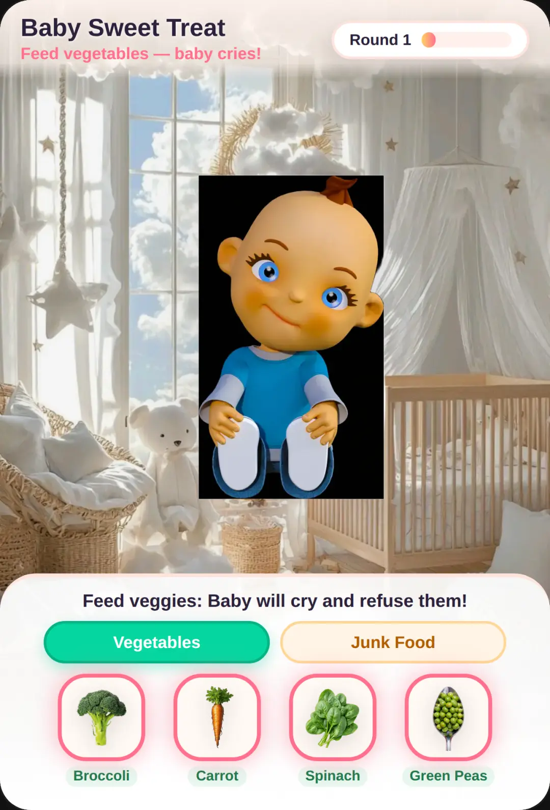 Feed the baby !! The baby is hungry cover