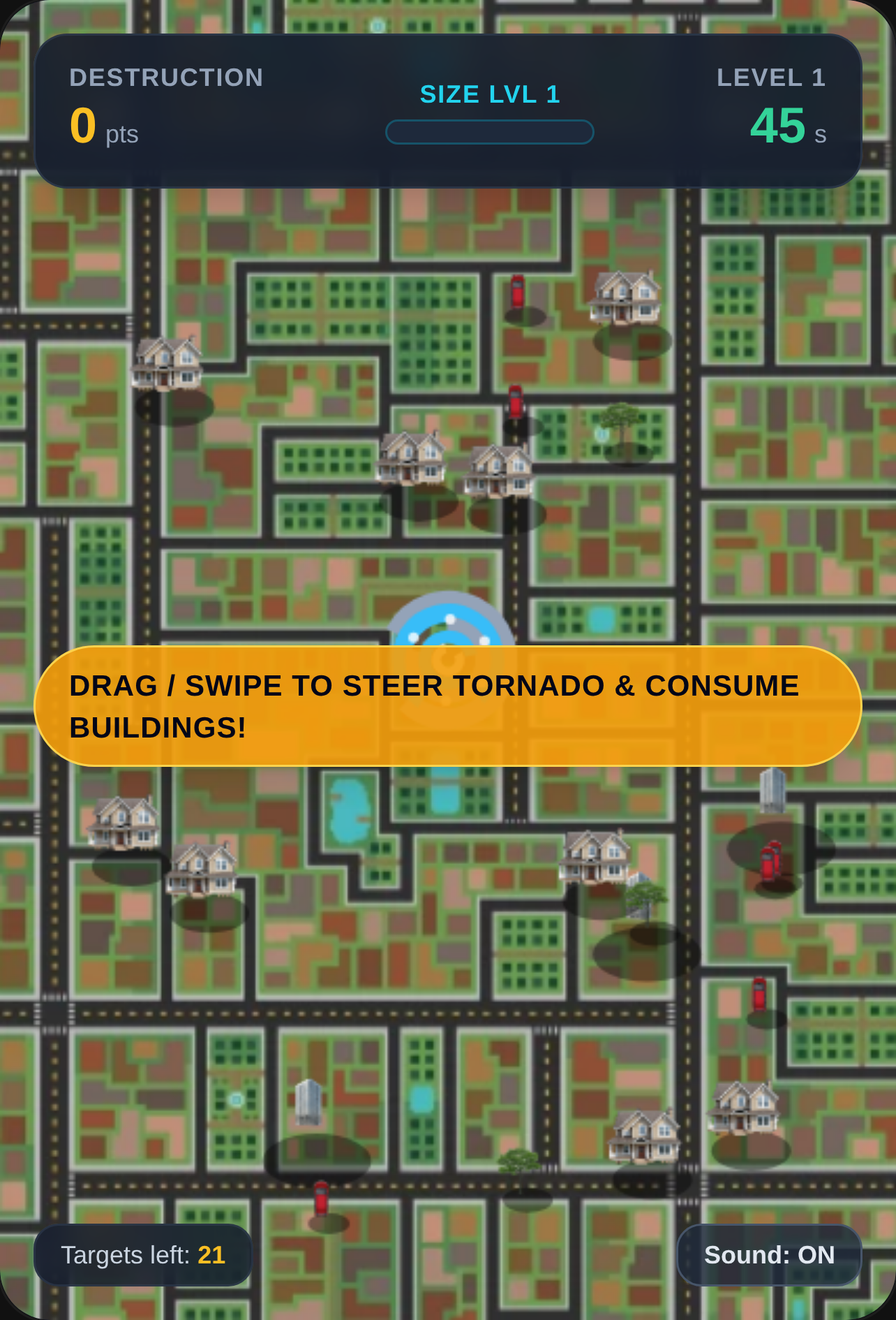 Tornado Destruction Arcade cover
