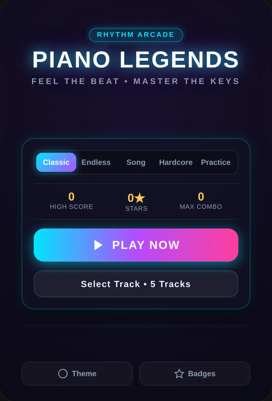 Piano taps' cover