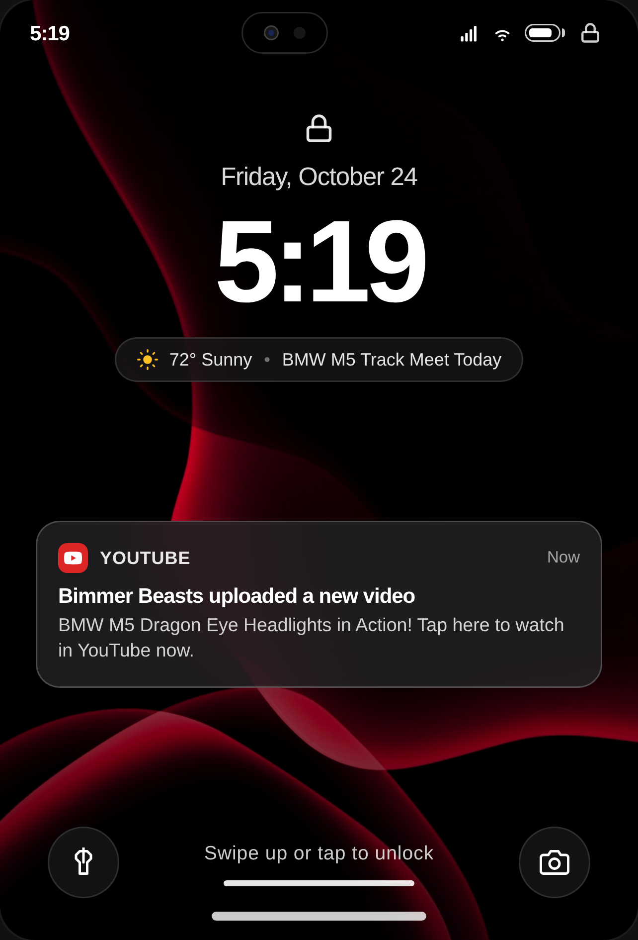 iPhone Simulator - BMW M5 Dragon Eye cover