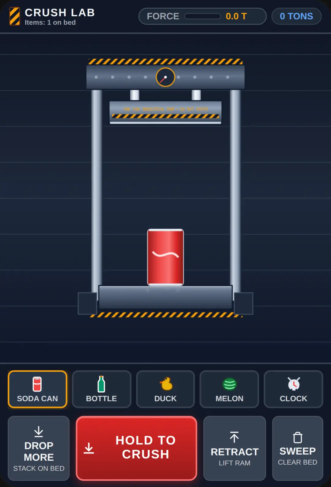 Hydraulic Crush Lab cover