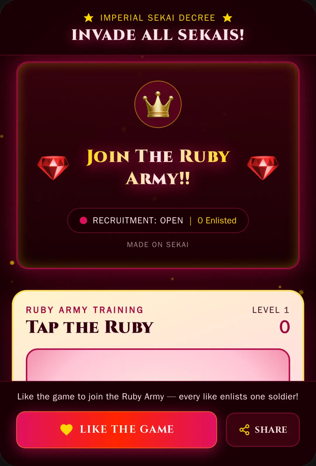 The Ruby Army cover