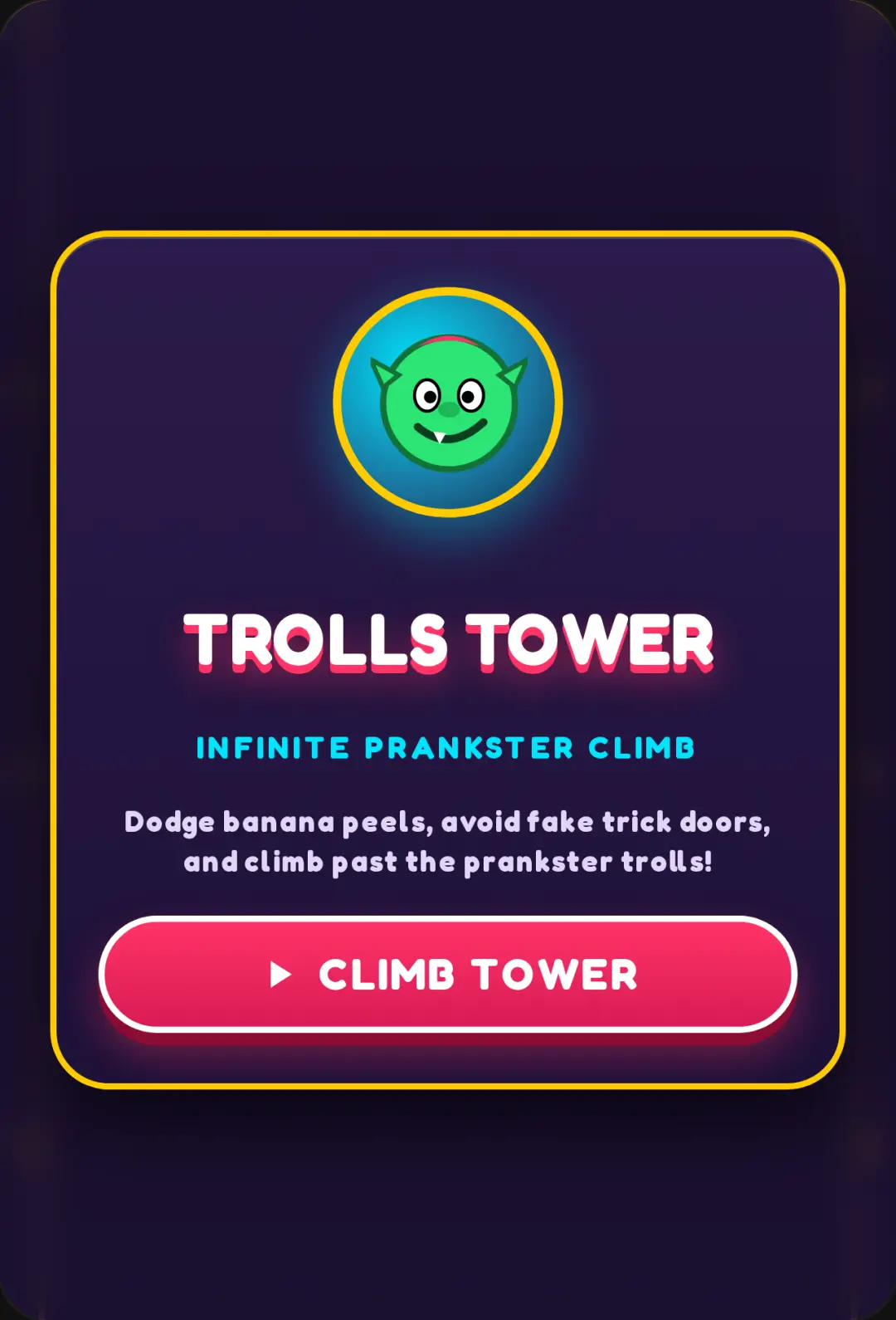 Trolls Tower - Infinite Level Climb cover