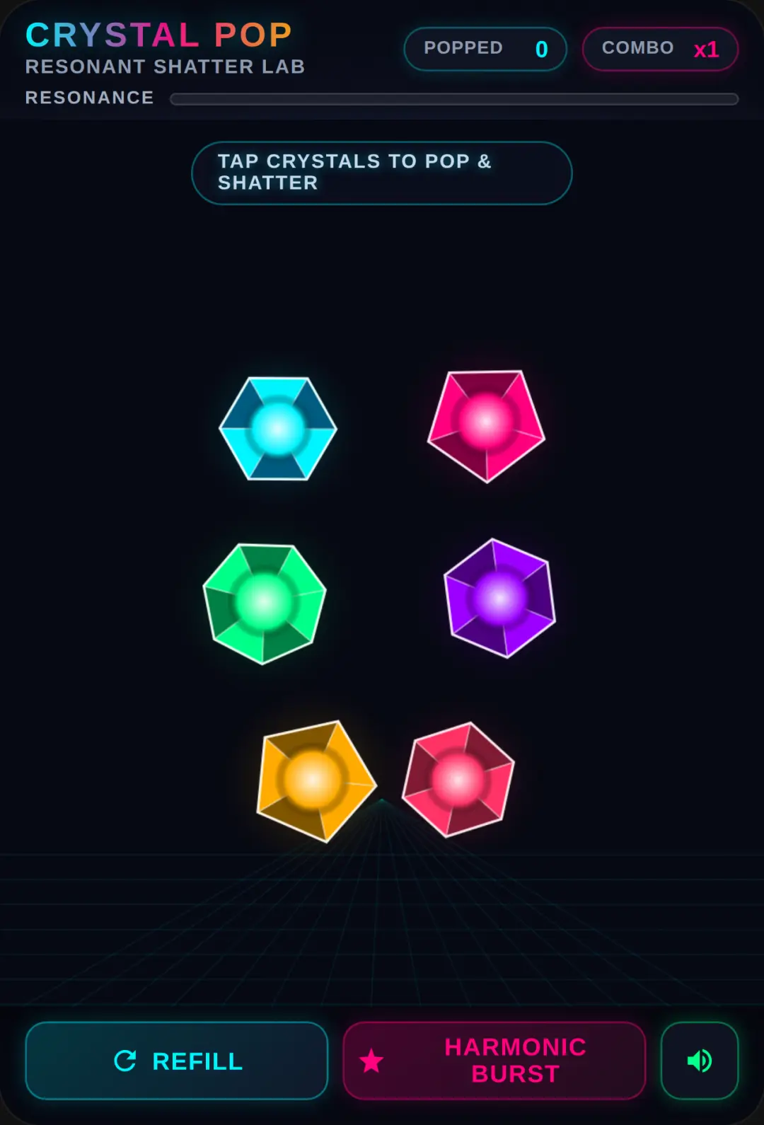 Crystal Pop - Resonant Popping Simulator cover