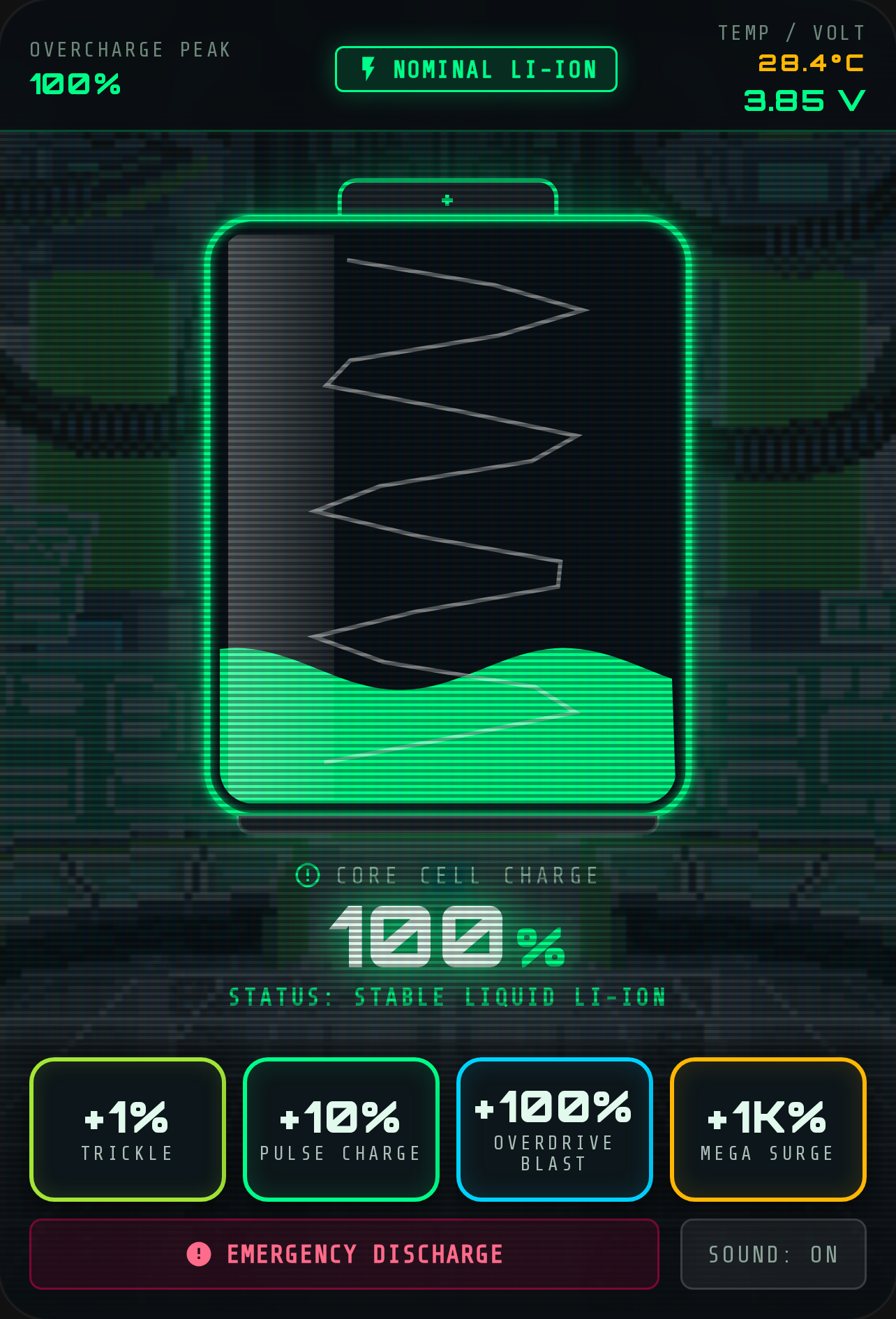 Battery Overcharge Infinite cover