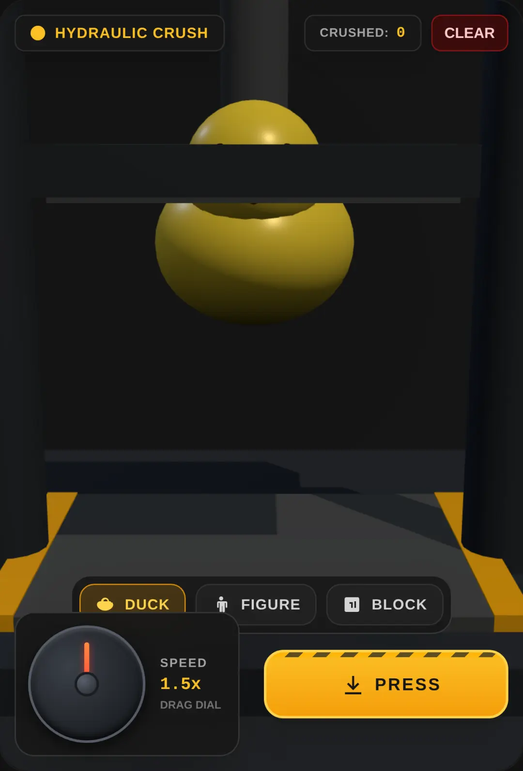 Hydraulic Crush Simulator cover