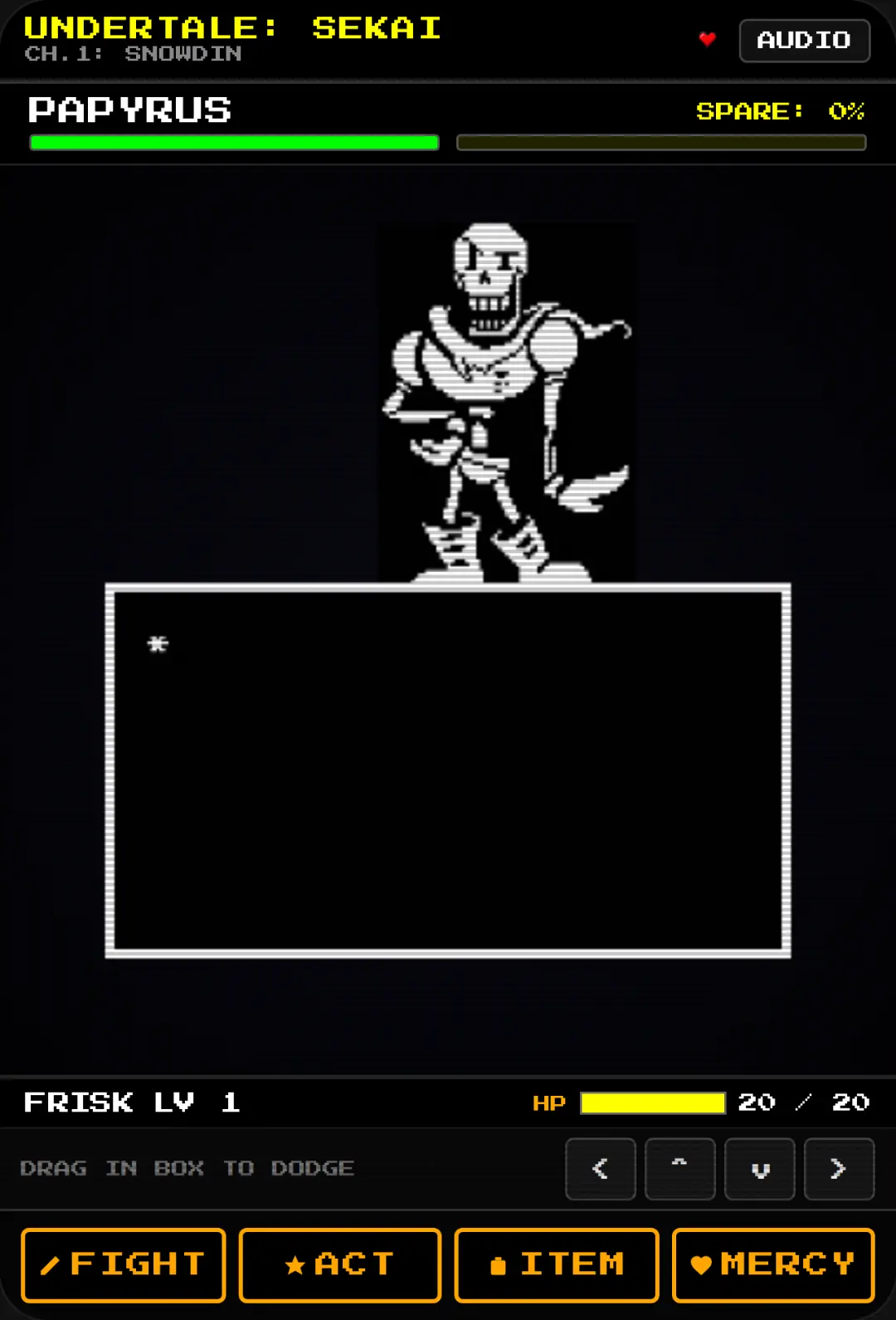 UNDERTALE: sekai mode cover