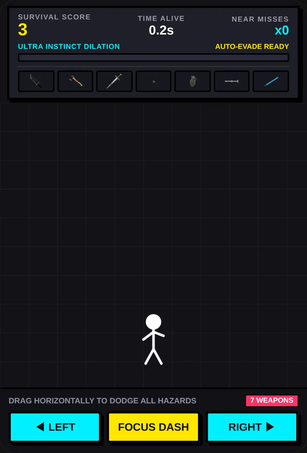 Ultra Instinct Stickman: Dodge Everything cover