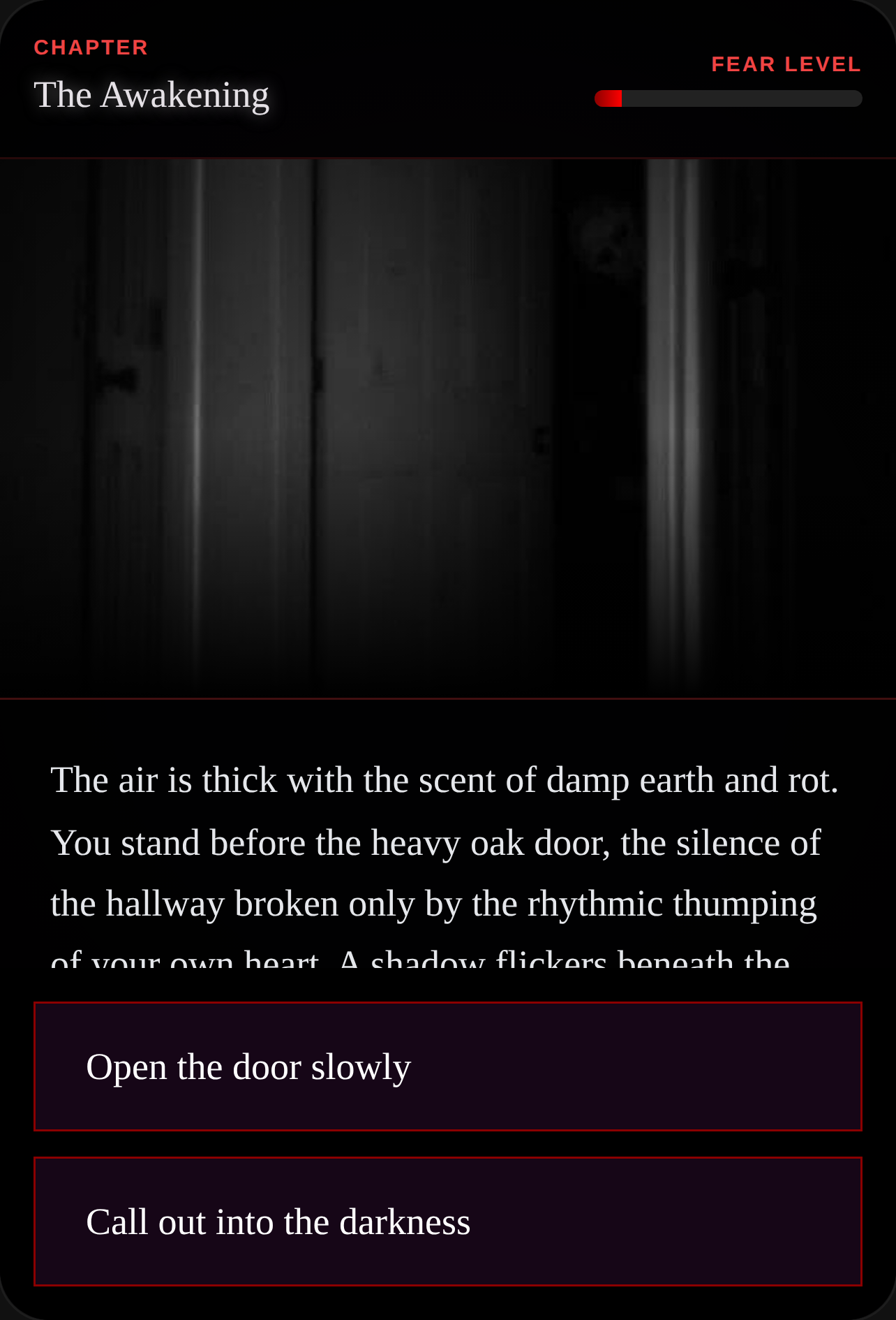 The Dark Secret Horor game :-( cover